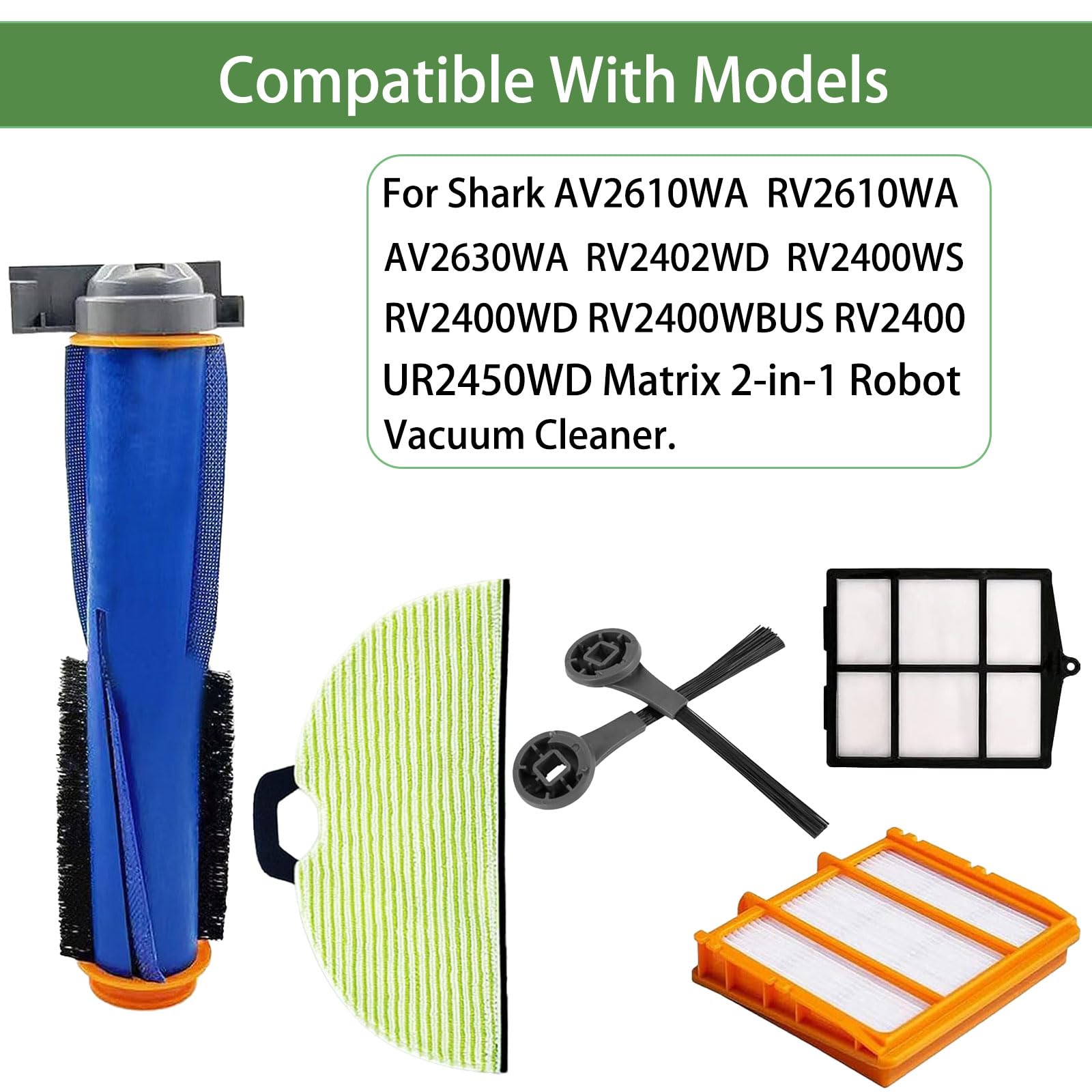 Shark RV2402WD AV2630WA matrix robot vacuum HEPA filter