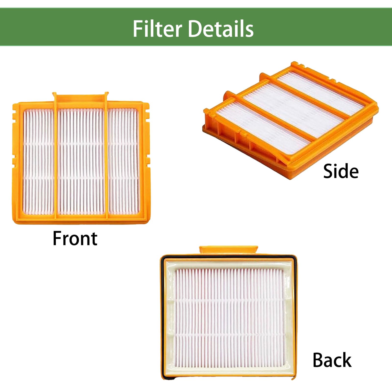Eight side brushes included for Shark RV2400WD