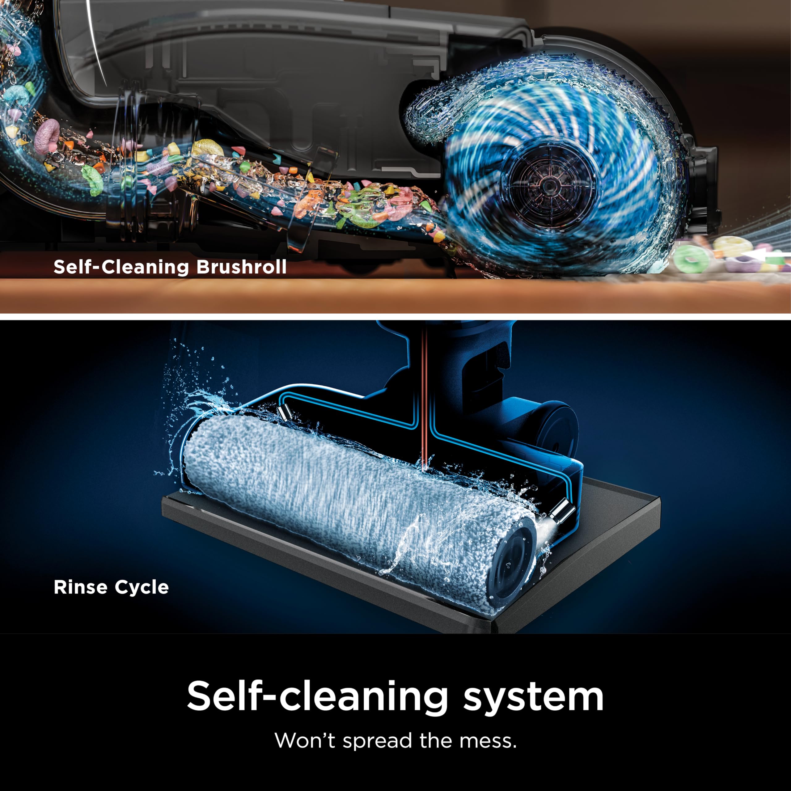 SHARK WD261 HydroVac MessMaster multi-surface floor cleaning