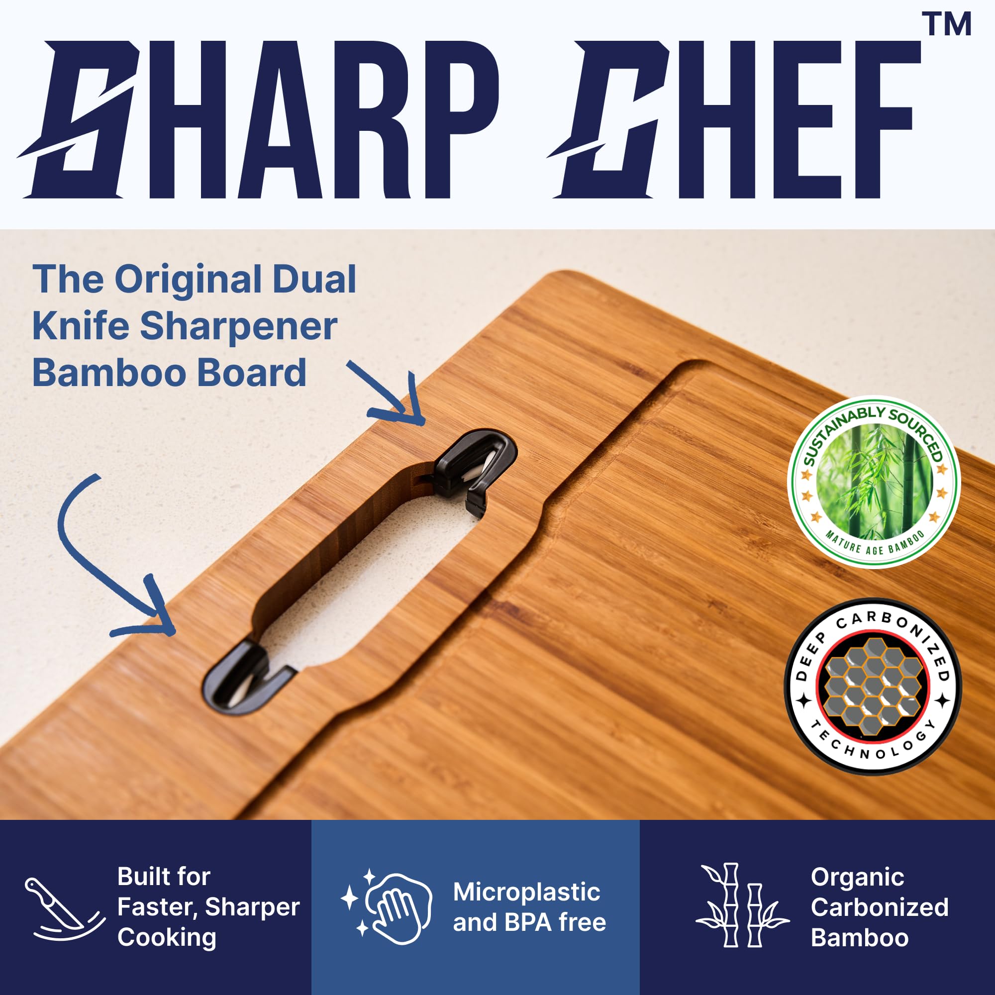 Dishwasher safe cutting board for kitchen use