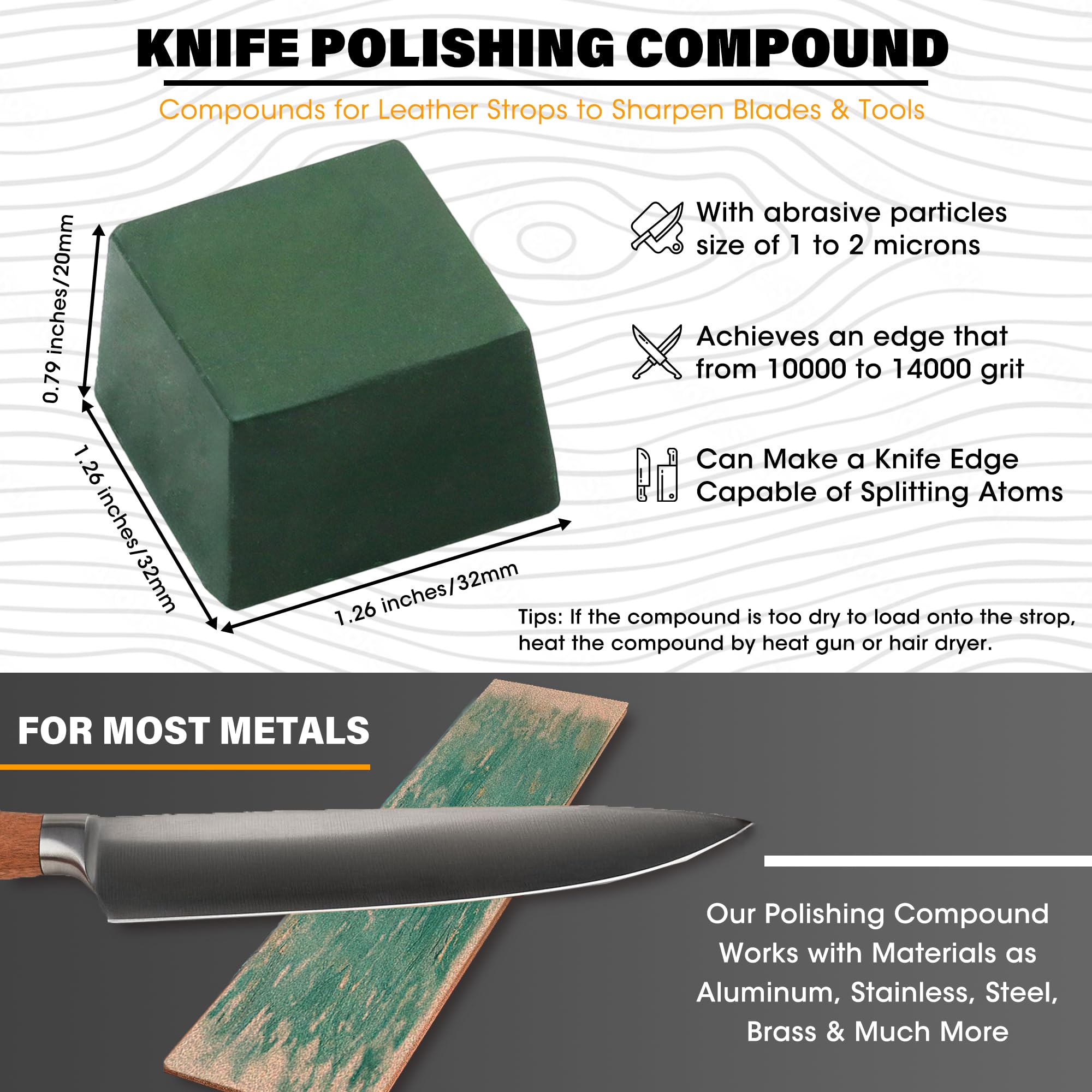 Gift-ready knife sharpener kit for home use