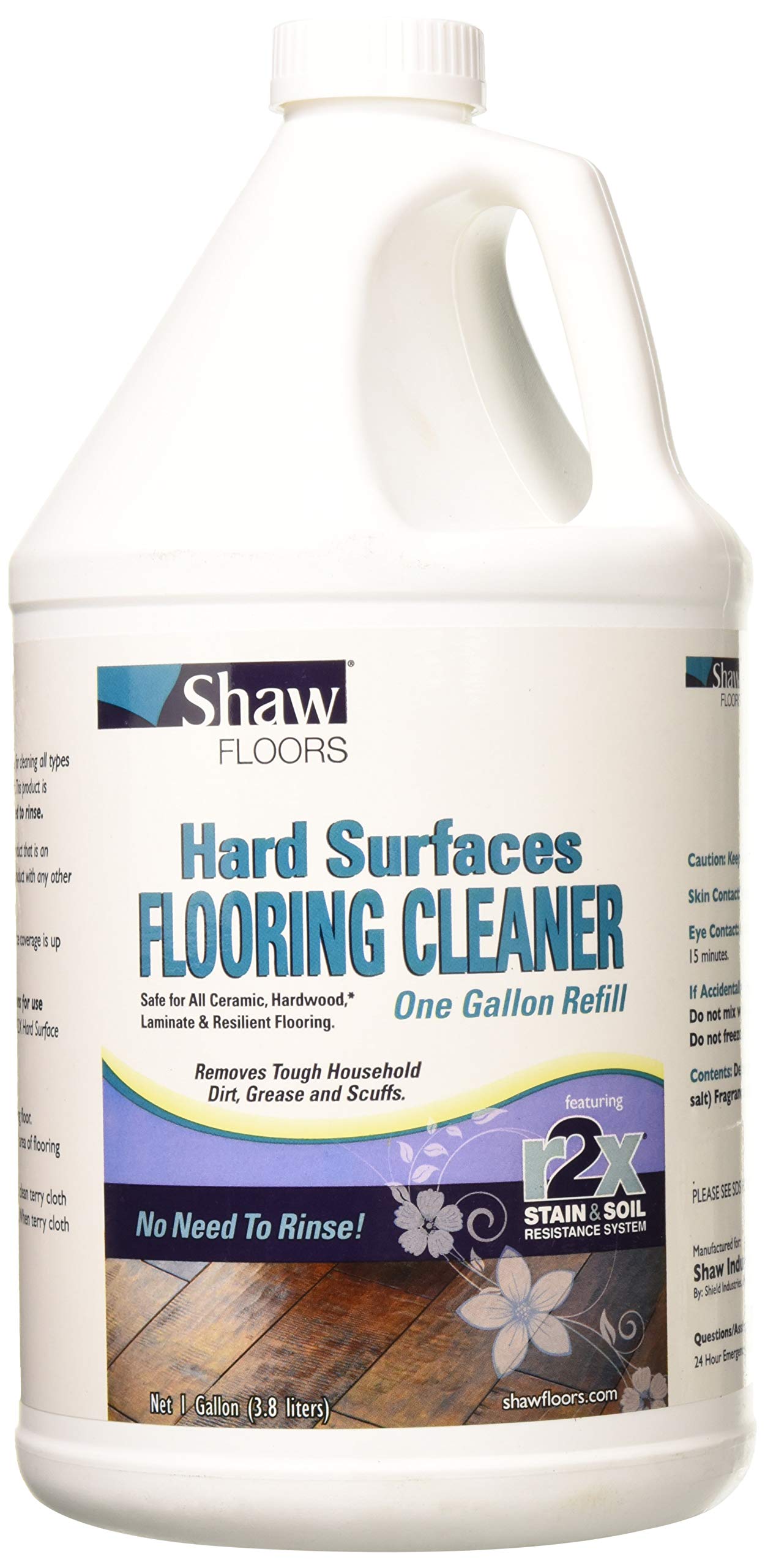 Shaw Floors R2X refill 1 gallon packaging