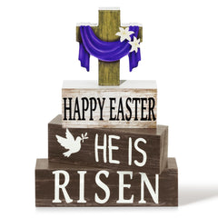 Shaxcoq Easter decorations for home on mantel