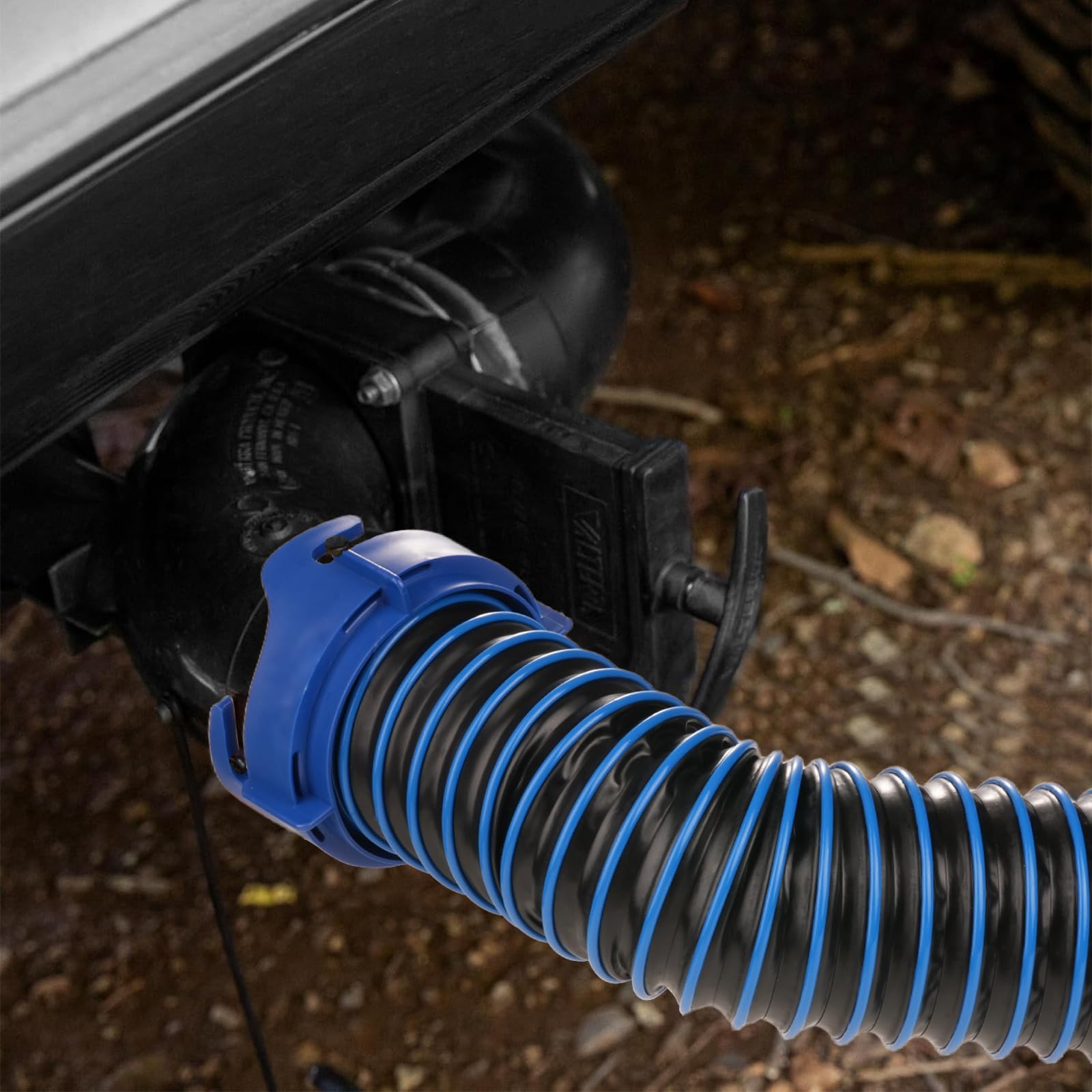 Crush-proof high-strength TPE hose with vinyl wall