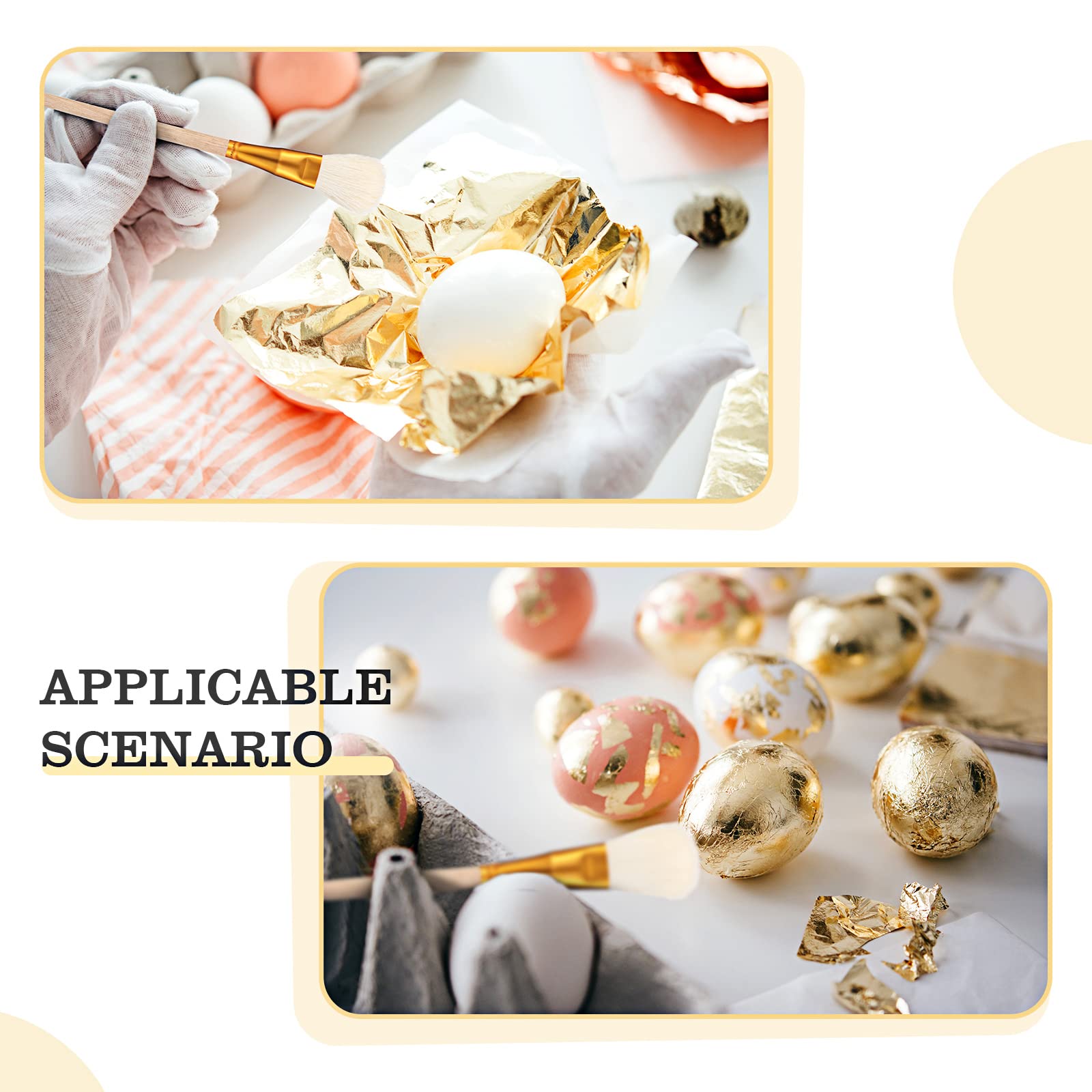 Cunhill gold leaf sheets for interior design and crafts