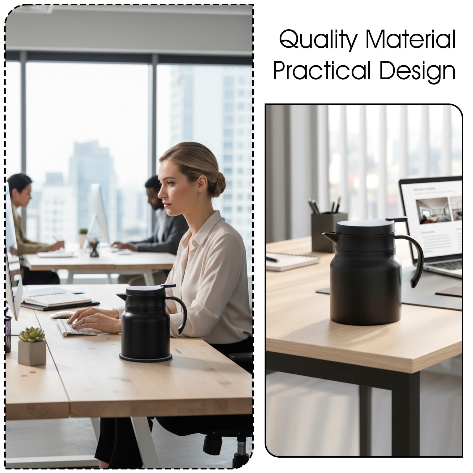 dust-free lid design for spill-free pouring
