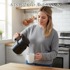 double-wall vacuum stainless steel carafes for temperature control