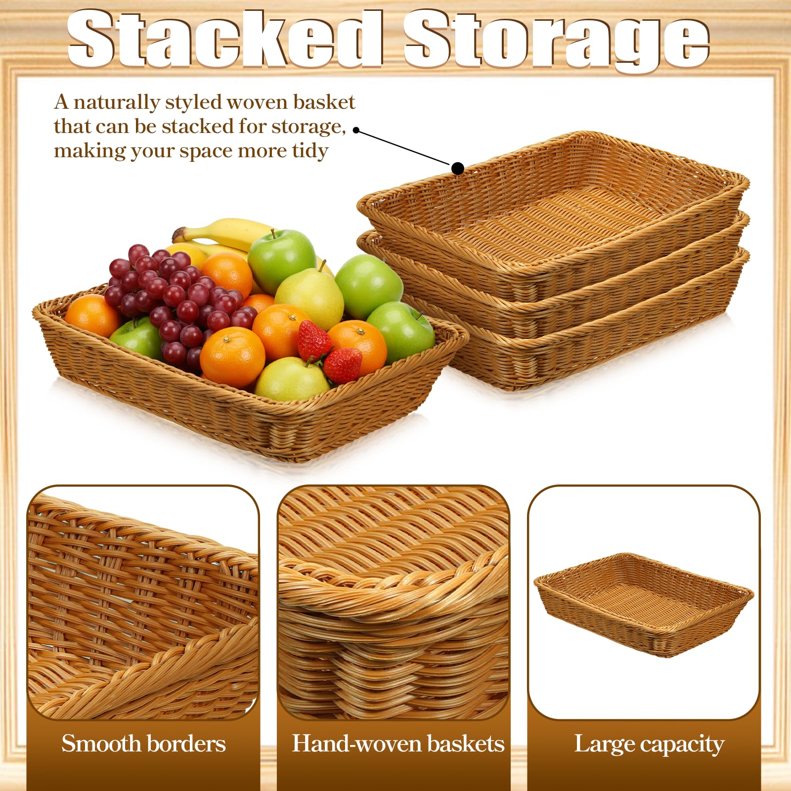 Textile Bread Basket model in khaki by SHENLIU