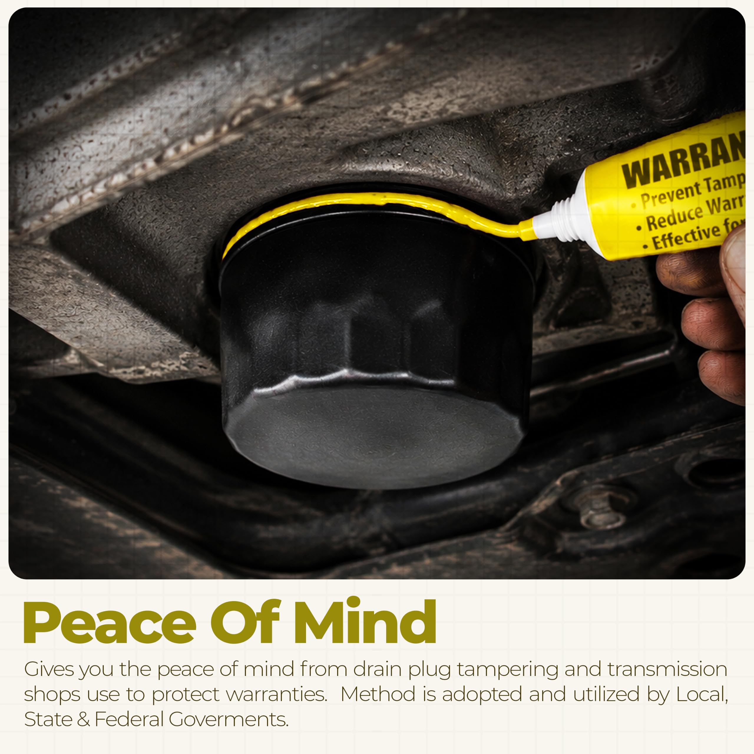 Sherco-Auto torque seal for engine bays and drain plugs