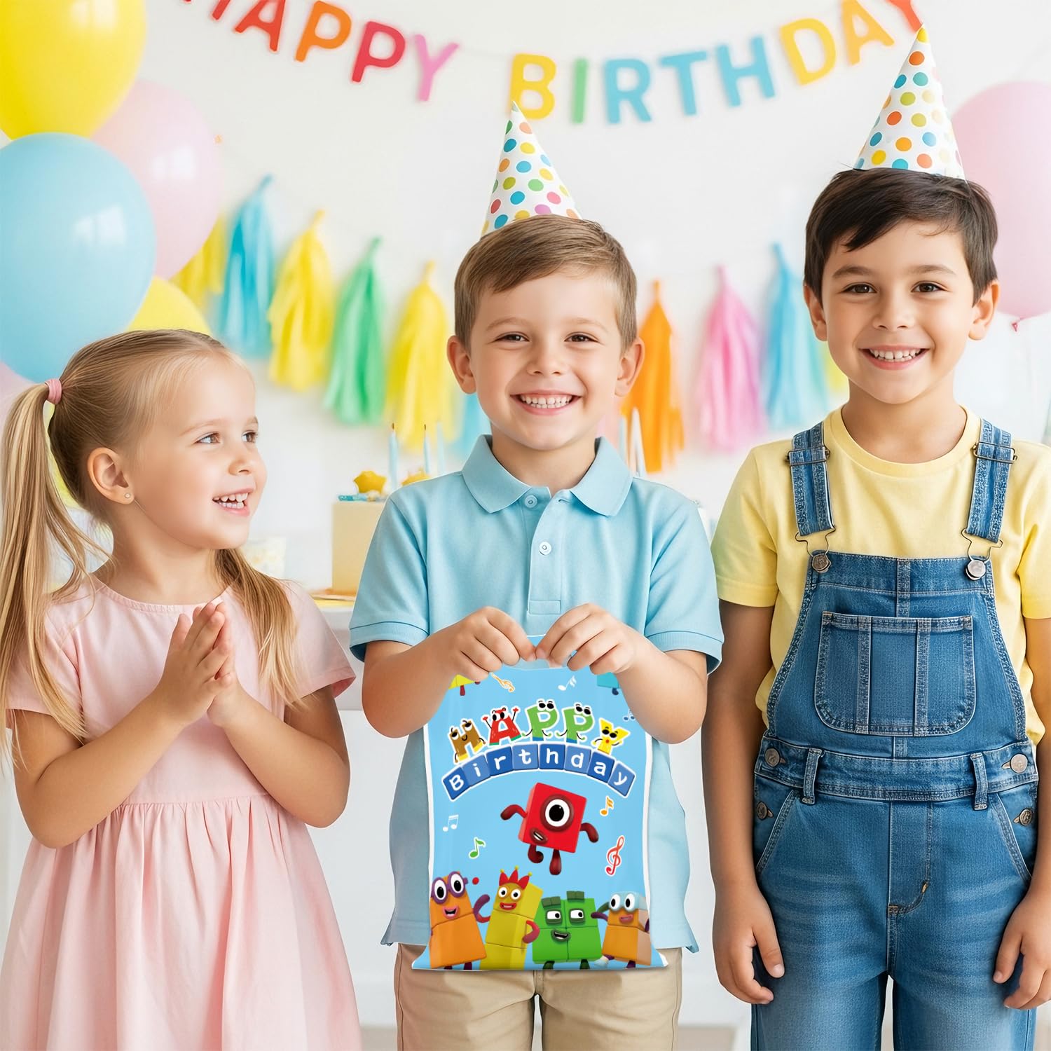 Party gift bags 30Pcs number blocks pack from Shifigril