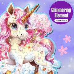 Durable cardboard puzzle for ages 3-6