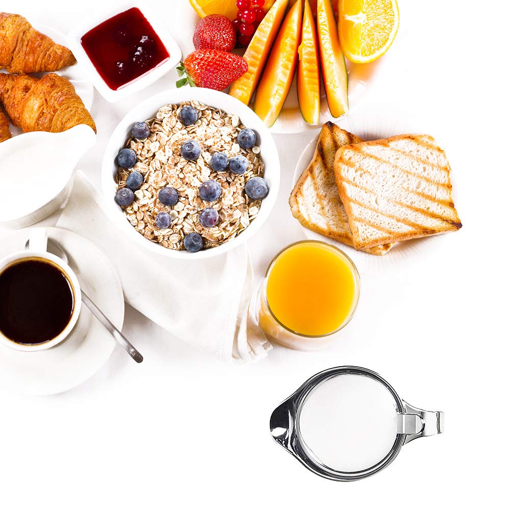 Storage for gravy and cream in ShineMe stainless steel pot