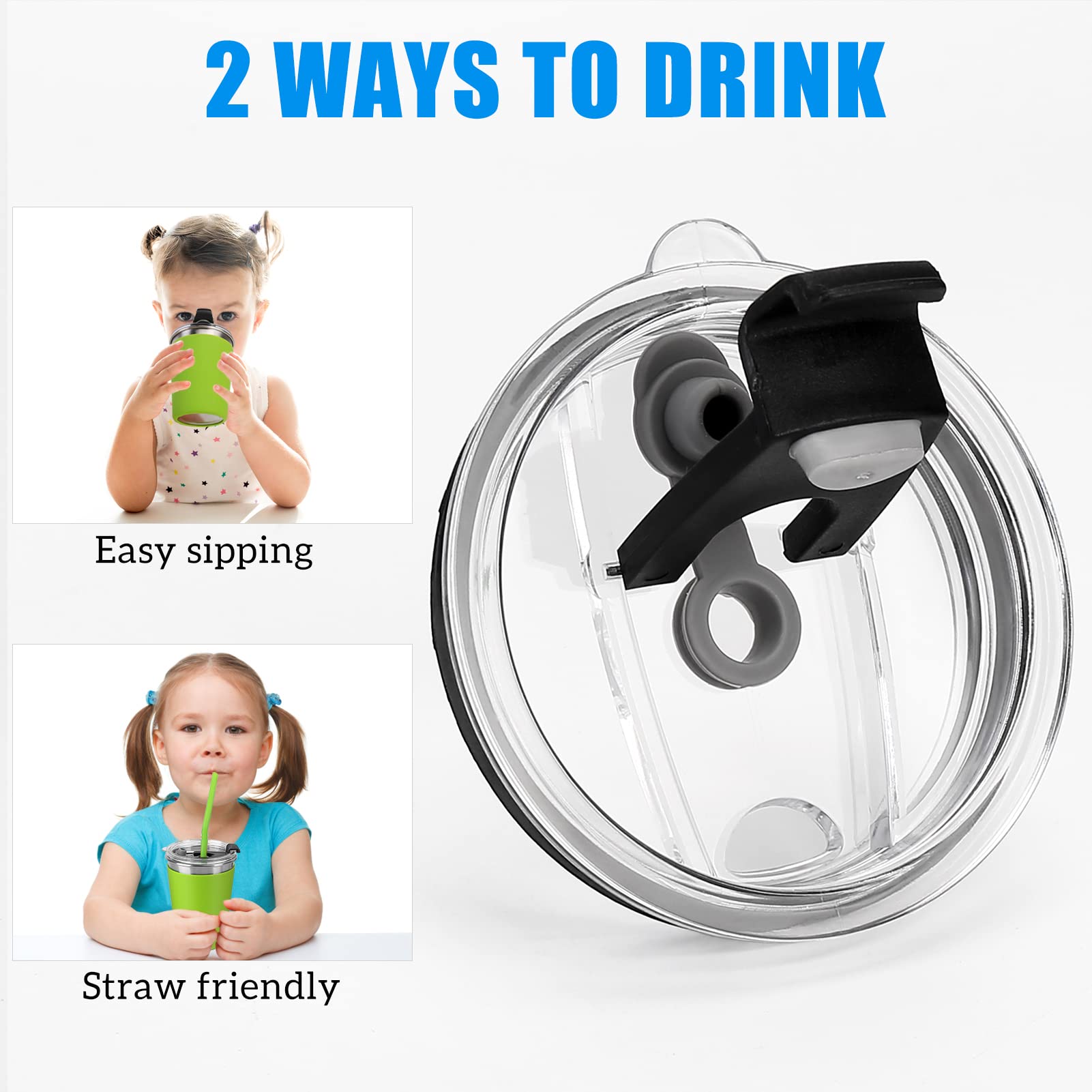 Five color sleeves identify ShineMe cups for family use