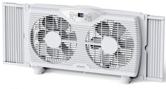 shinic Twin Window Fan 9-Inch blades for window mounting