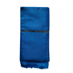 Shiny sacred pooja cloth for deity in a home temple