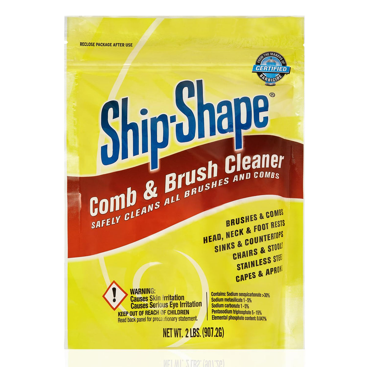 ship shape comb and brush cleaner 2 lbs packaging