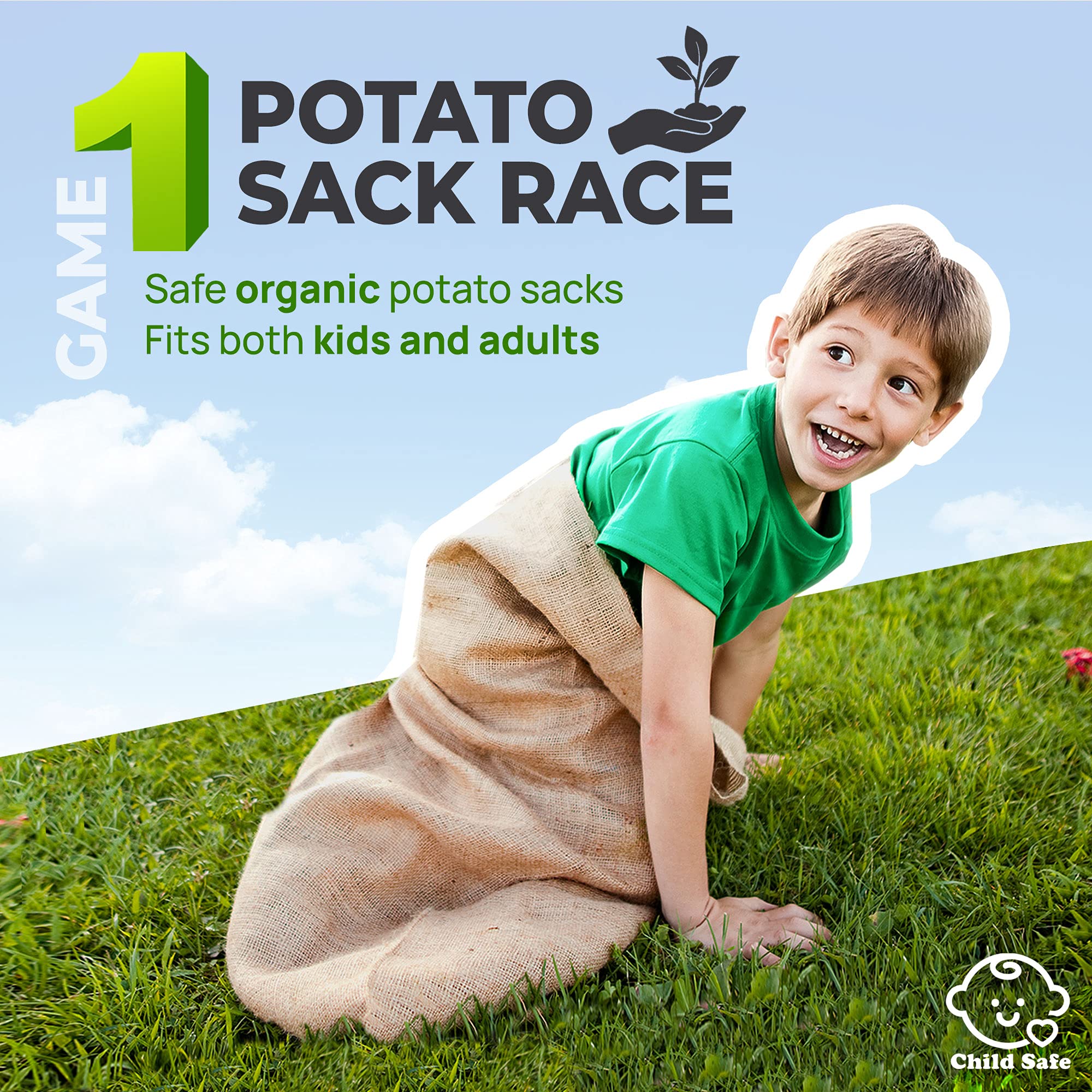 Storage bag for relay race kit by Shop Square Field Day Games