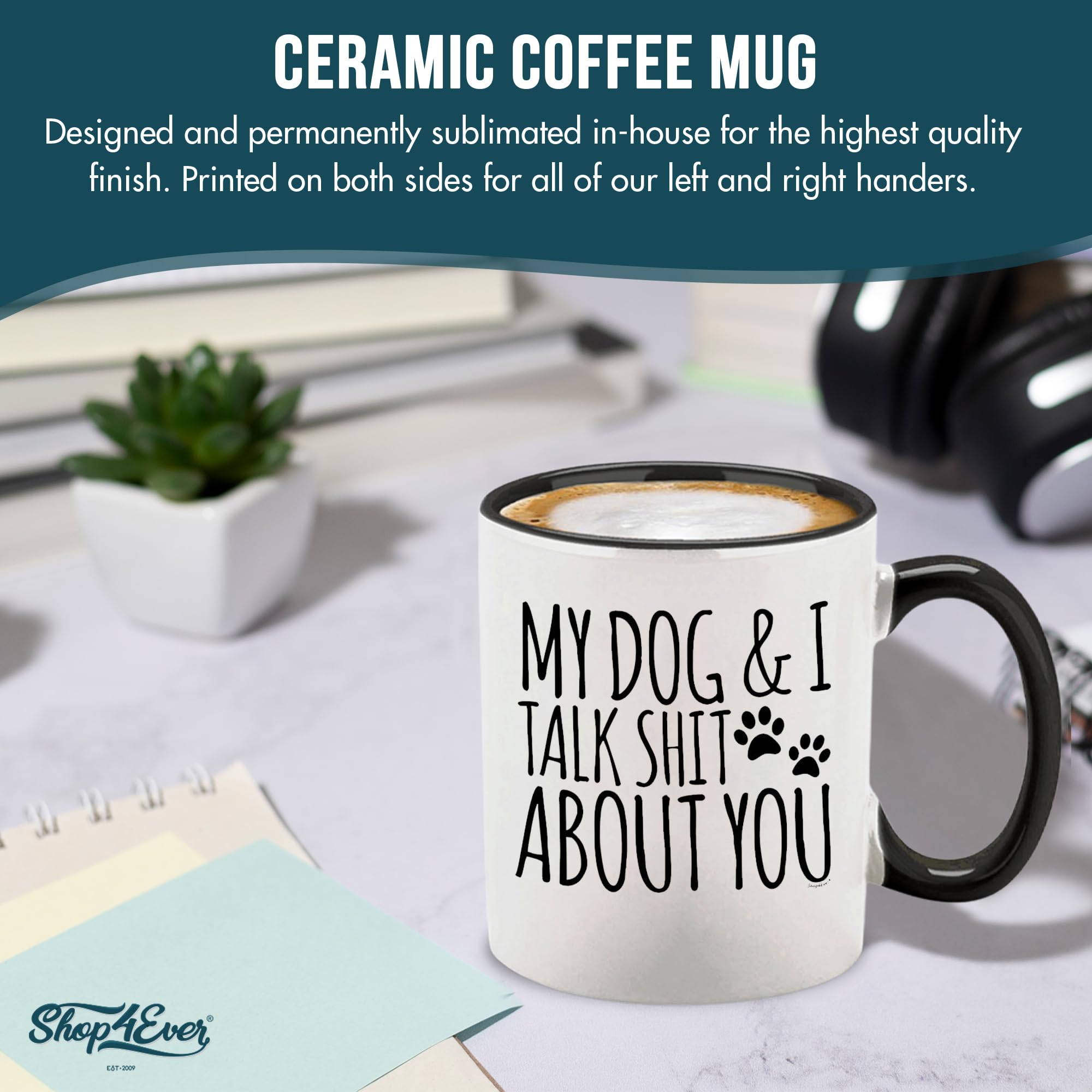 shop4ever gift box ready mug for dog lovers