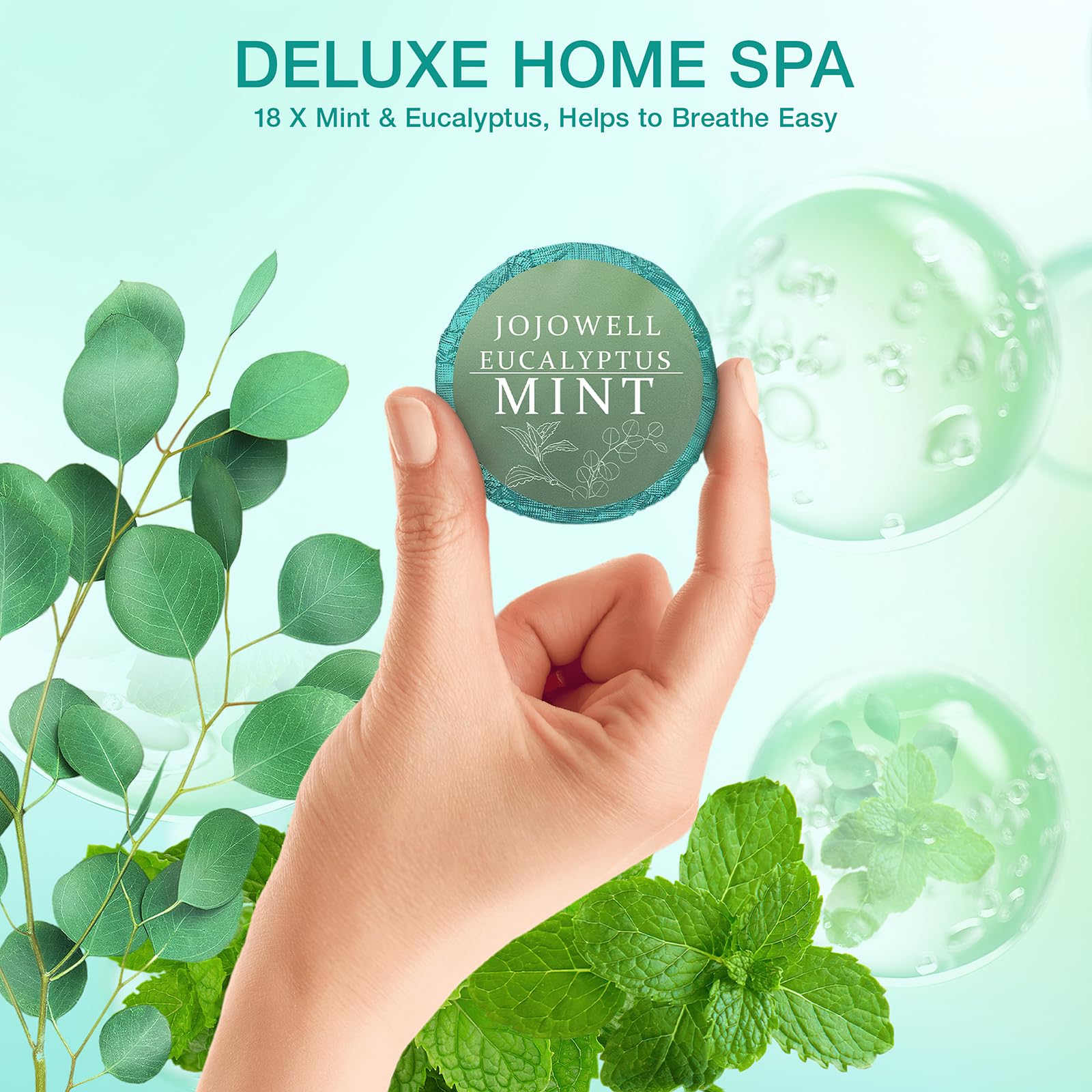Nasal relief from eucalyptus mint steamers