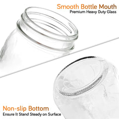 473ml capacity mason jars for preserves jam and honey