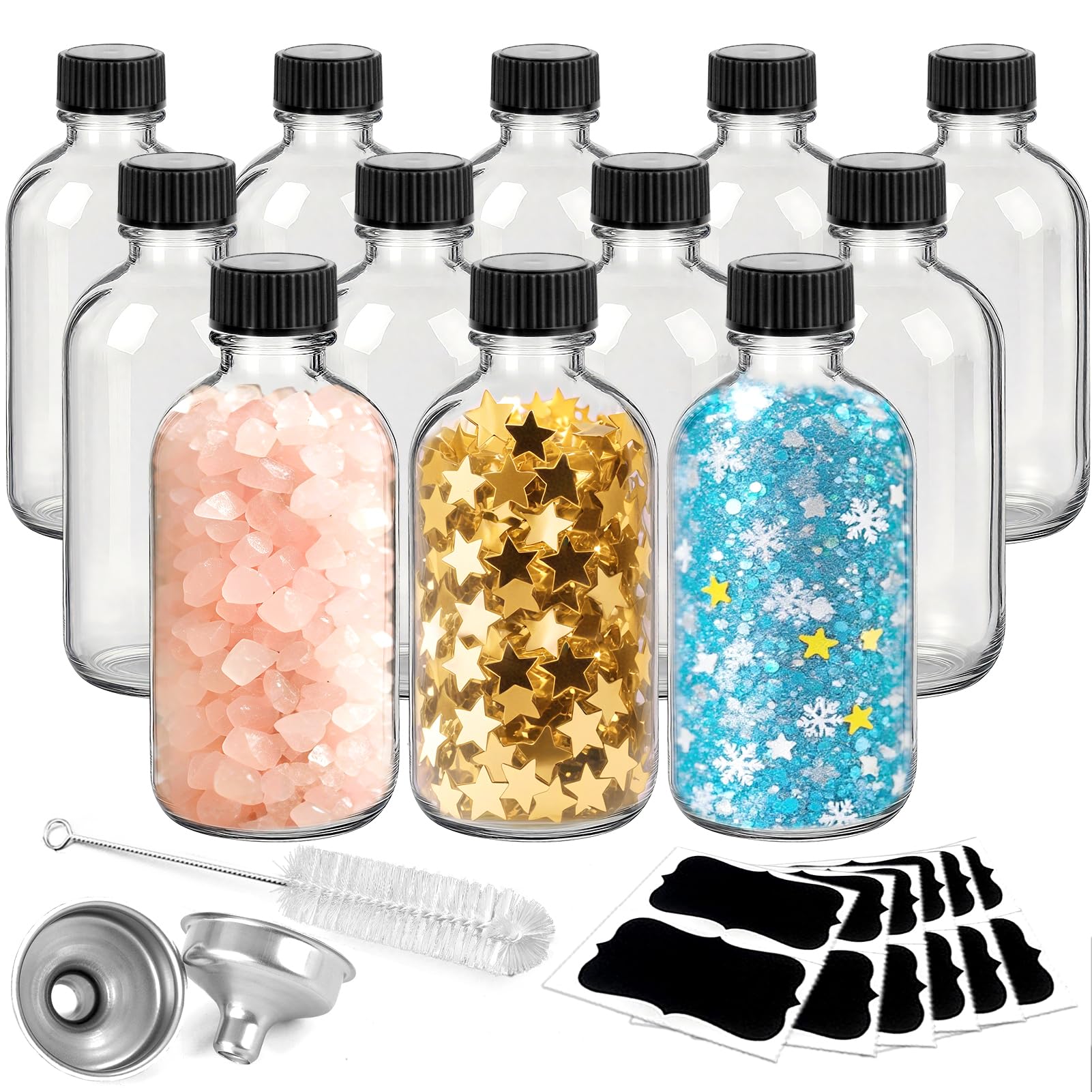 Waterproof label papers for bottle contents
