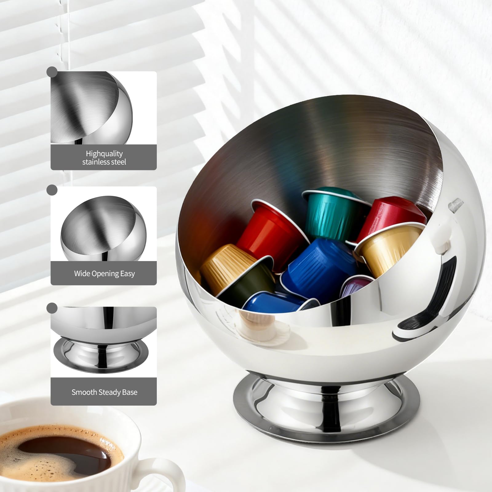 Nespresso pod storage compatible shoxil holder