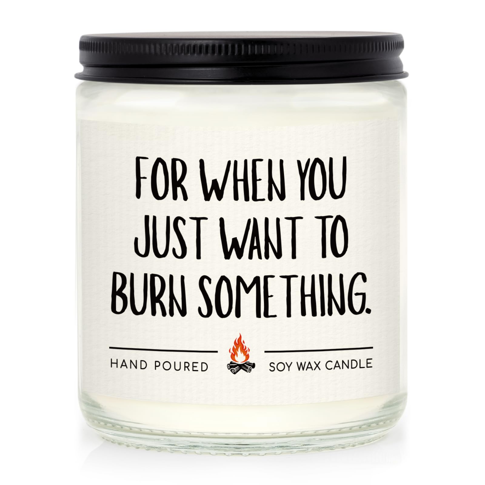 Shqiueos gag gifts for women candle lavender scented product image