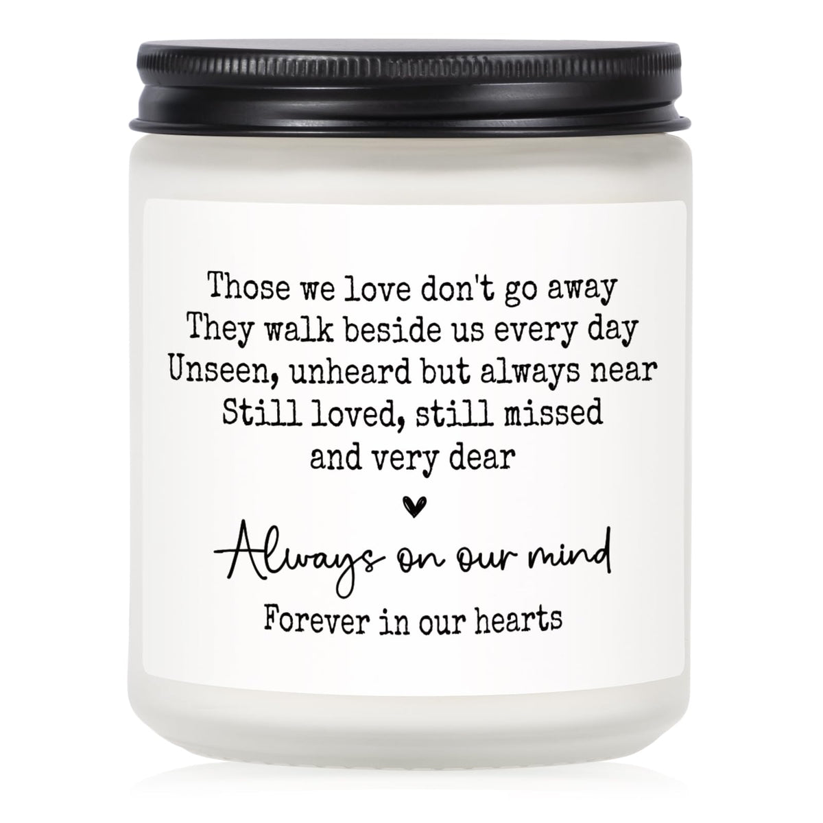 Shqiueos sympathy gifts 7 oz lavender candle