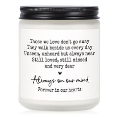 Shqiueos sympathy gifts 7 oz lavender candle