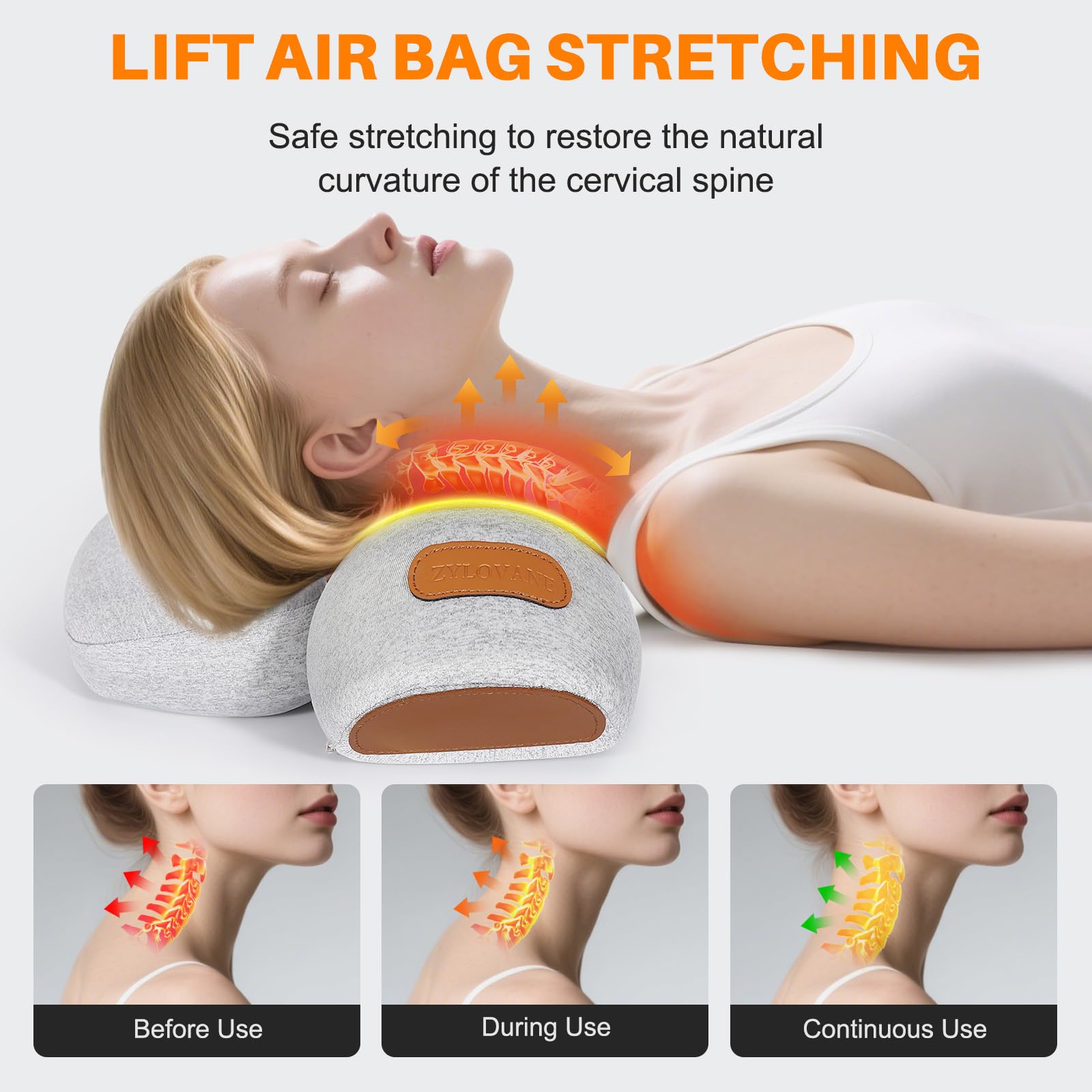 Rechargeable Shrandi neck massager pillow
