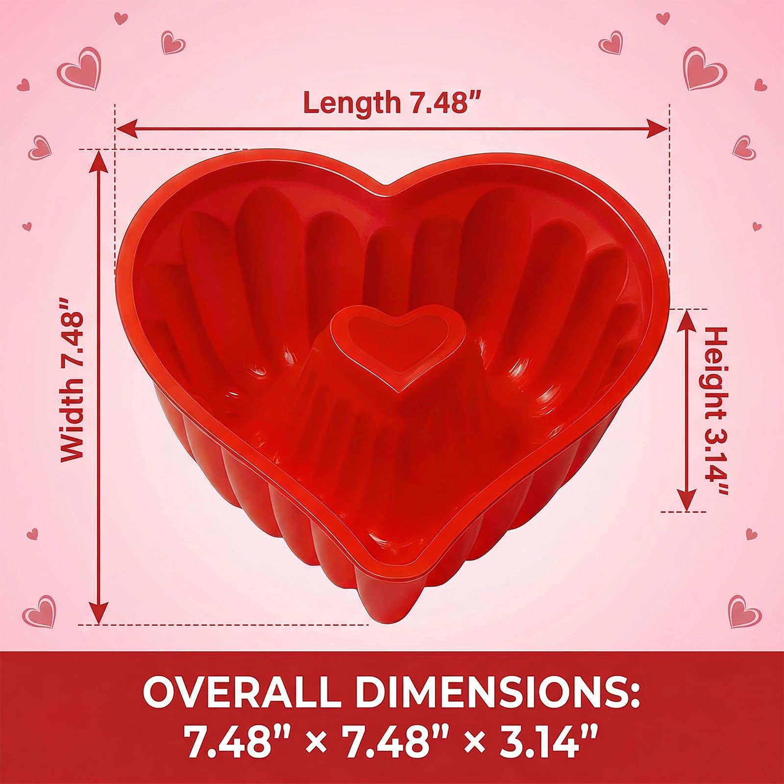 two pack silicone cake pans for baking shuielai