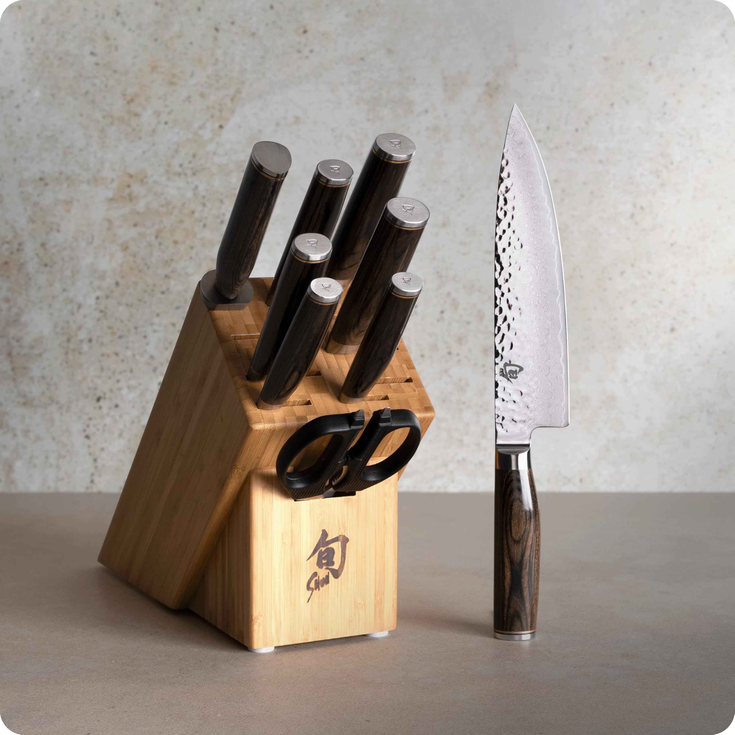 Shun Premier 8-inch Chef's Knife from the block set