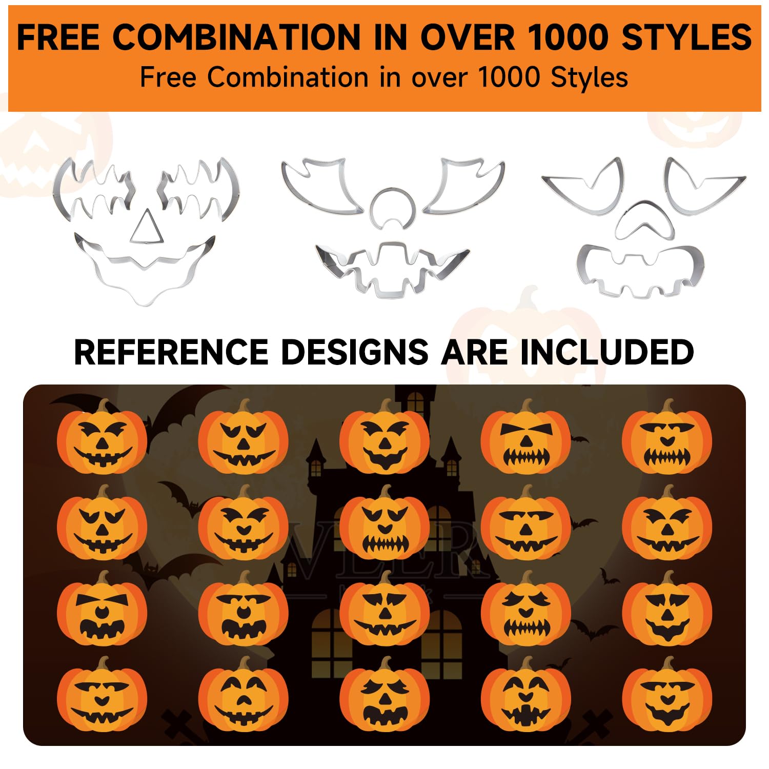 Pumpkin scooper included in Shuttle Art 40PCS kit