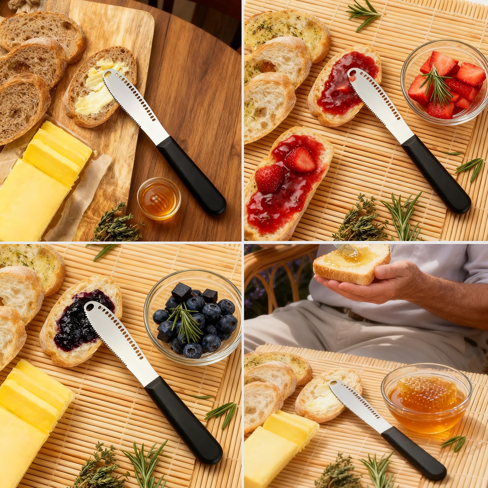 Shygey Dishwasher Safe Butter Spreader for easy cleanup