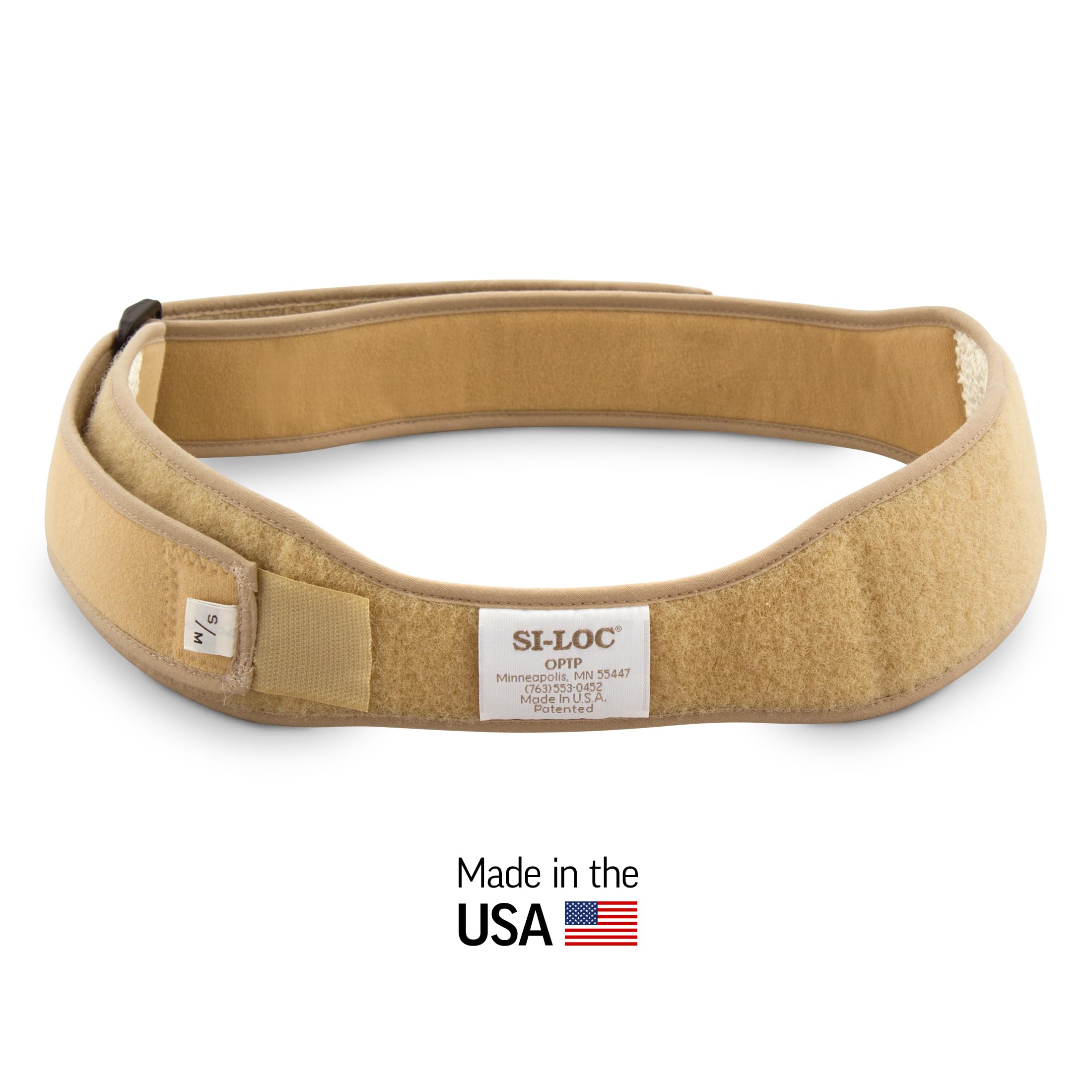 Unisex SI joint belt supports sacroiliac joints