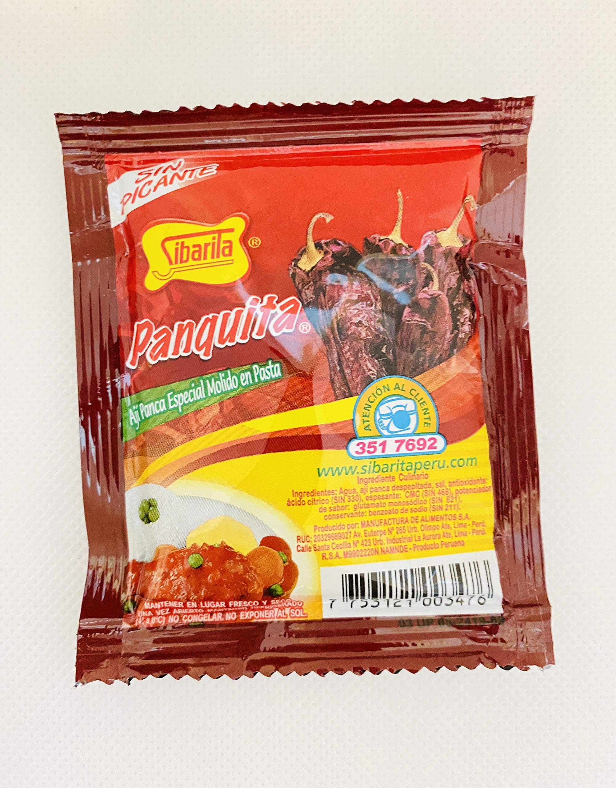 Triple pack of Sibarita Panquita Peruvian paste