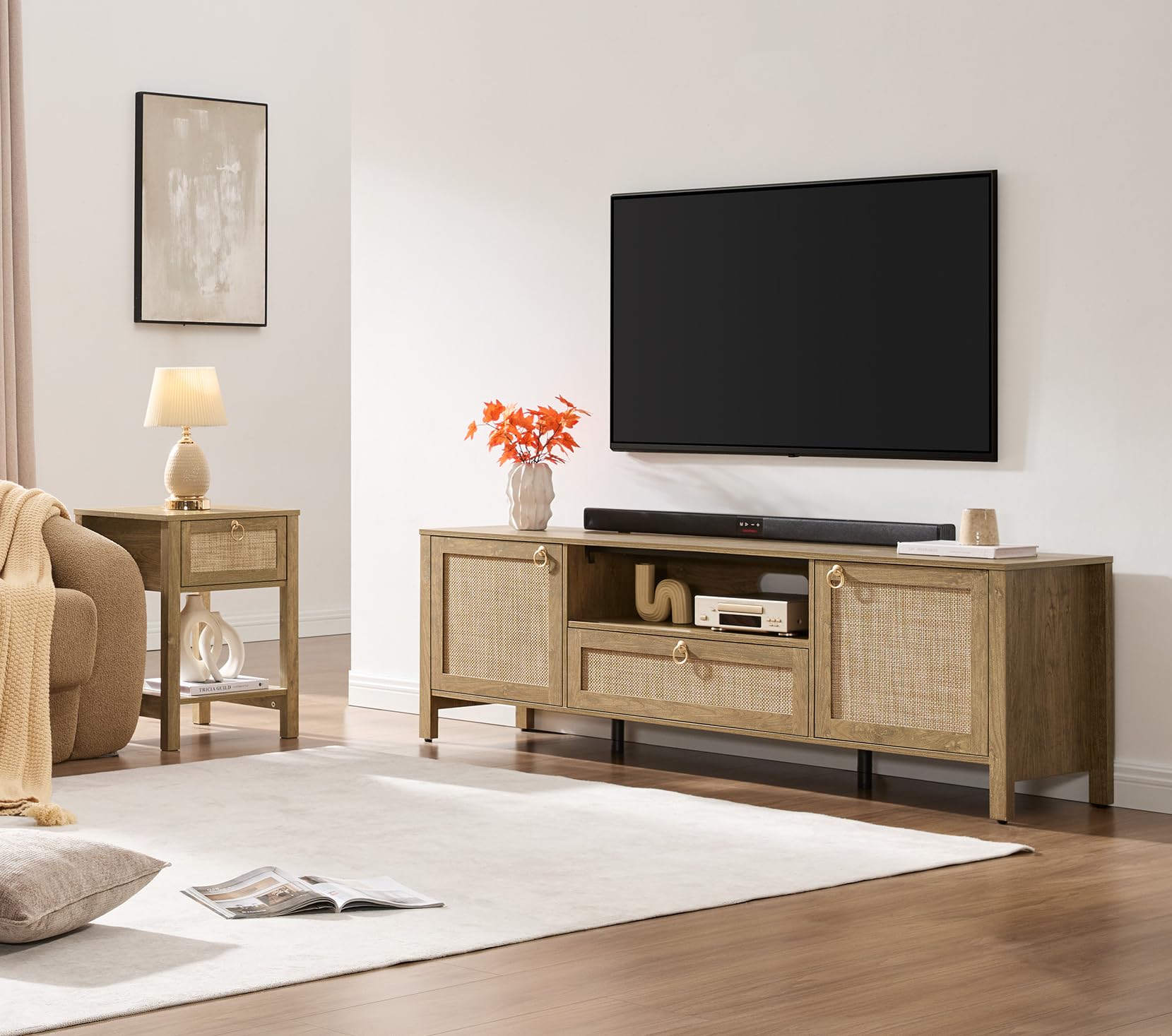 SICOTAS engineered wood stand with reinforced structure and legs