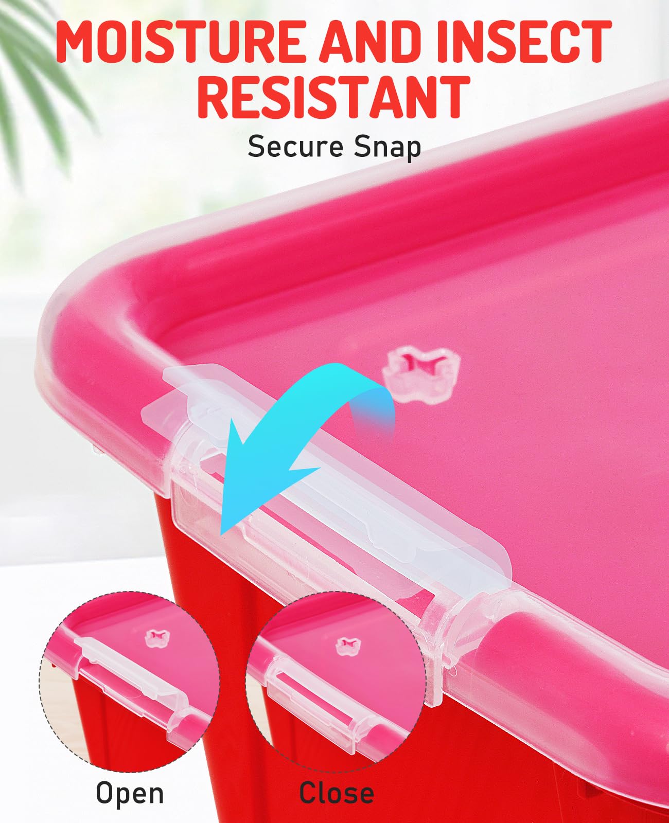 Kids' toy storage bin suitable for daily cleanup