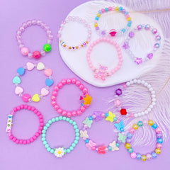 Bracelets with 5.5 inch circumference fit most girls