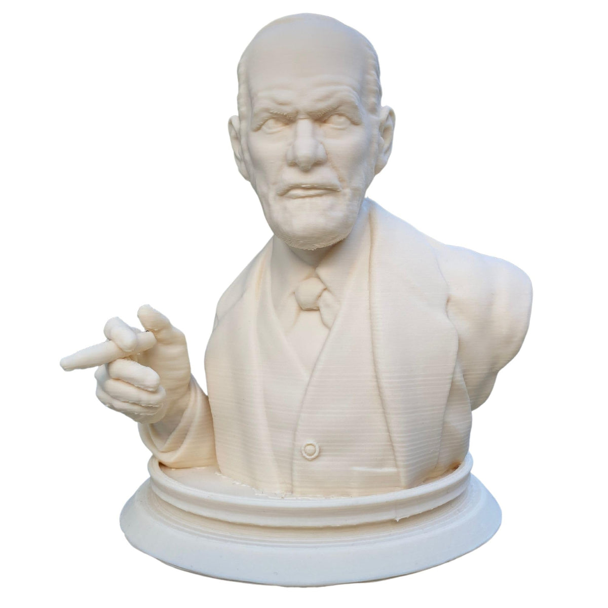 Sigmund Freud bust statue made from PLA