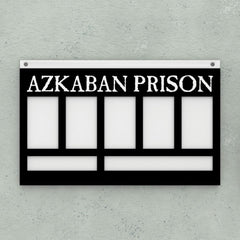 Compact 6 inch Sign Azkaban Prison plaque