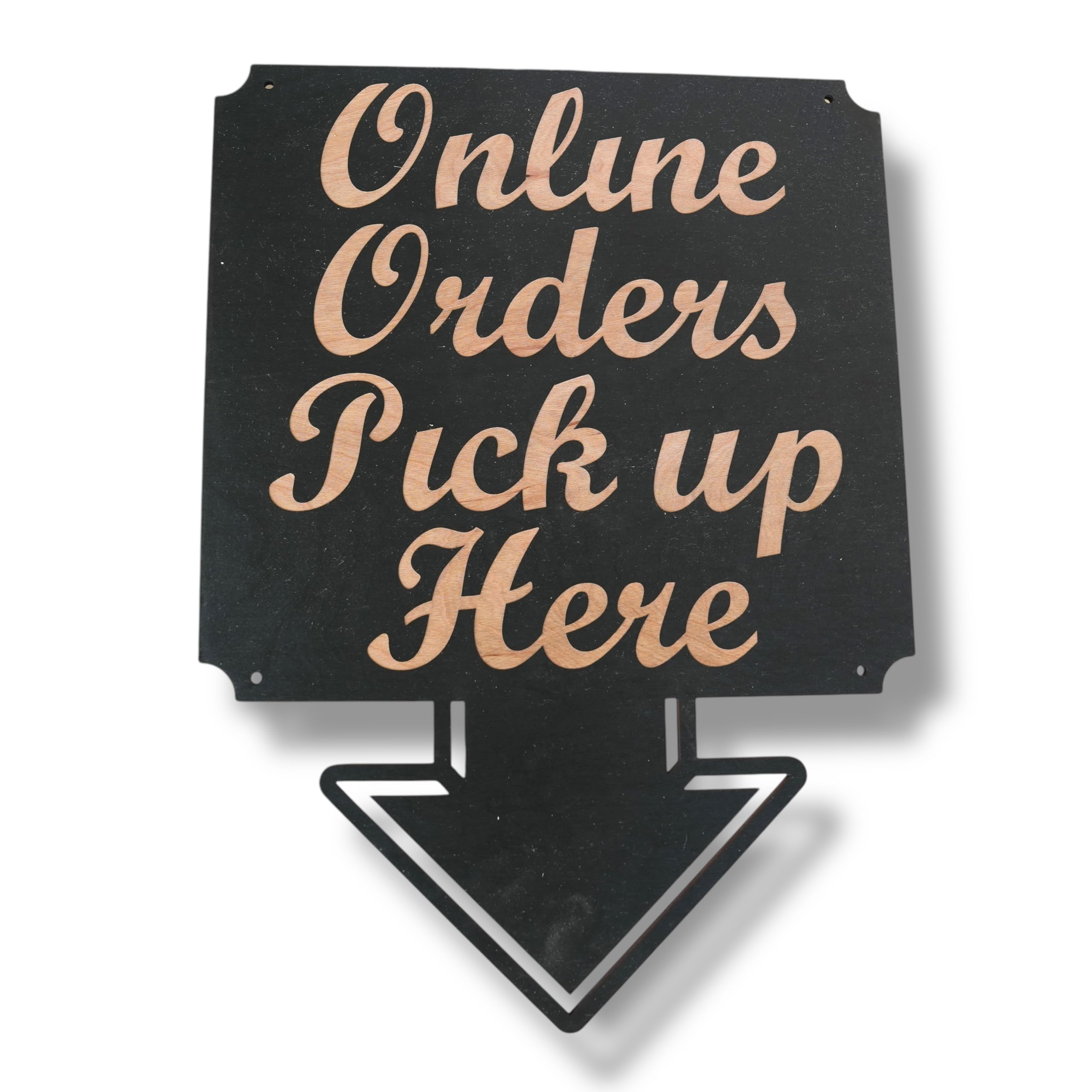 Cedar Park TX studio produced laser engraved sign packaging
