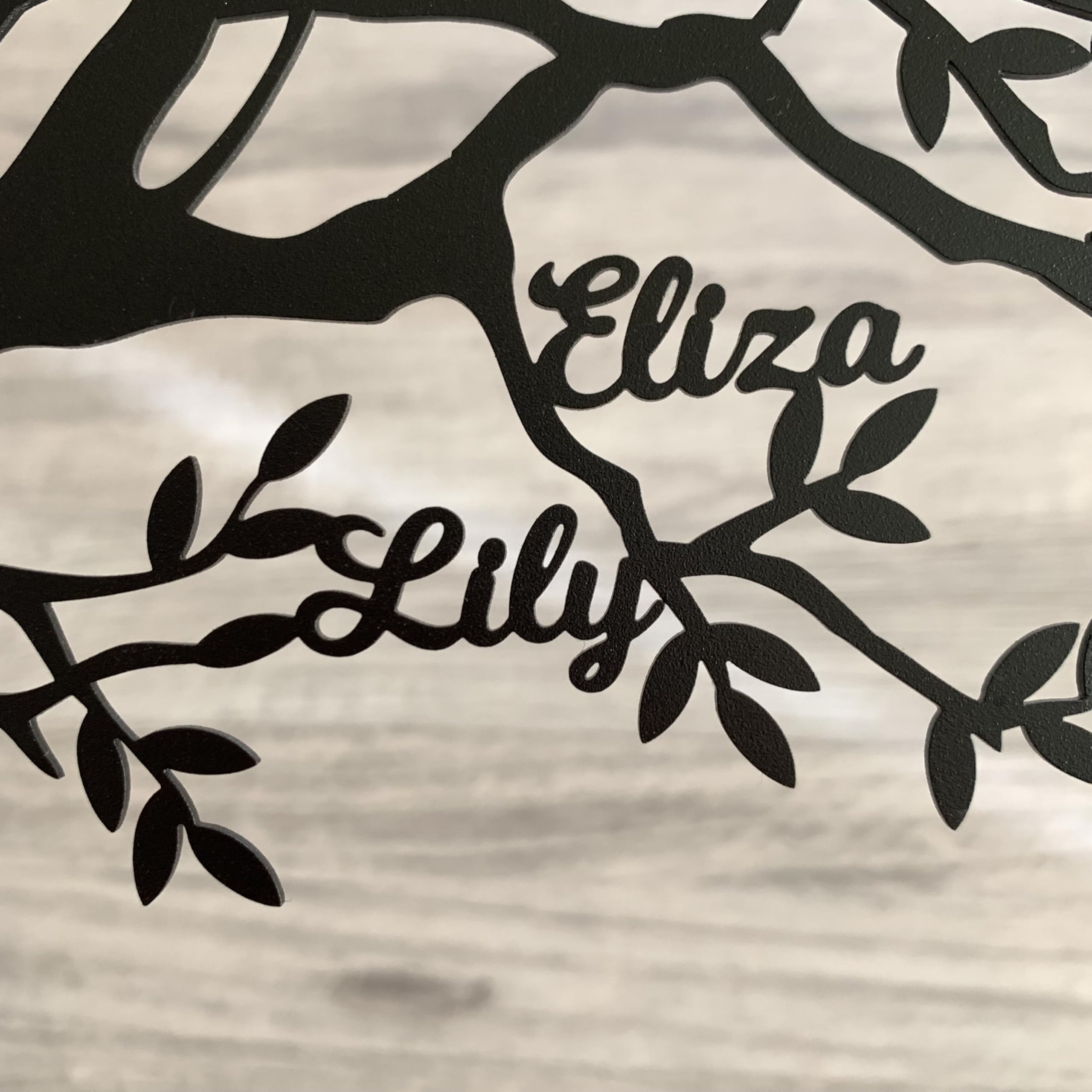 Diameter 16 inch tree of life family sign