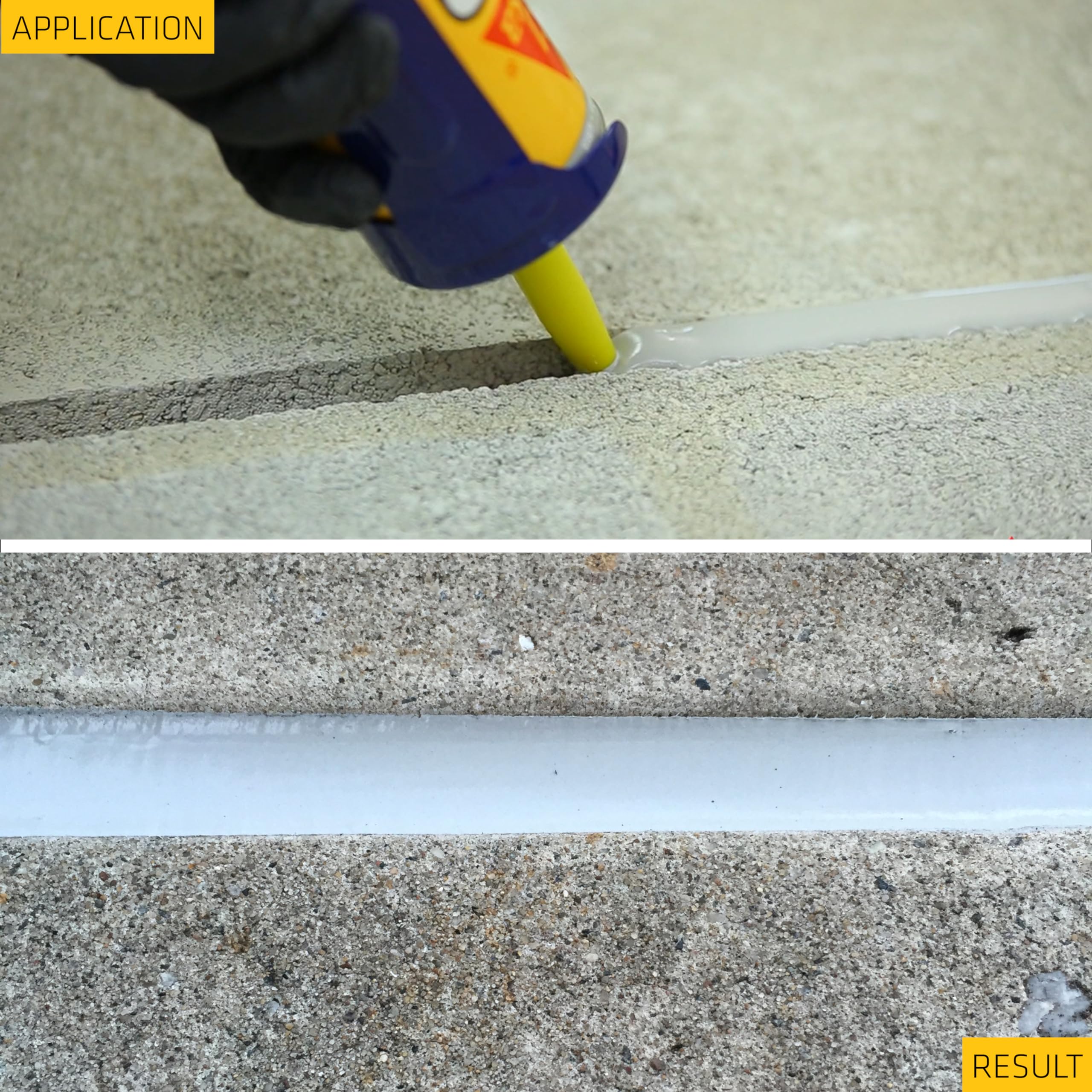 SIKA Sikaflex Self-Leveling Concrete Expansion Joint Sealant gray 10.1 oz reference