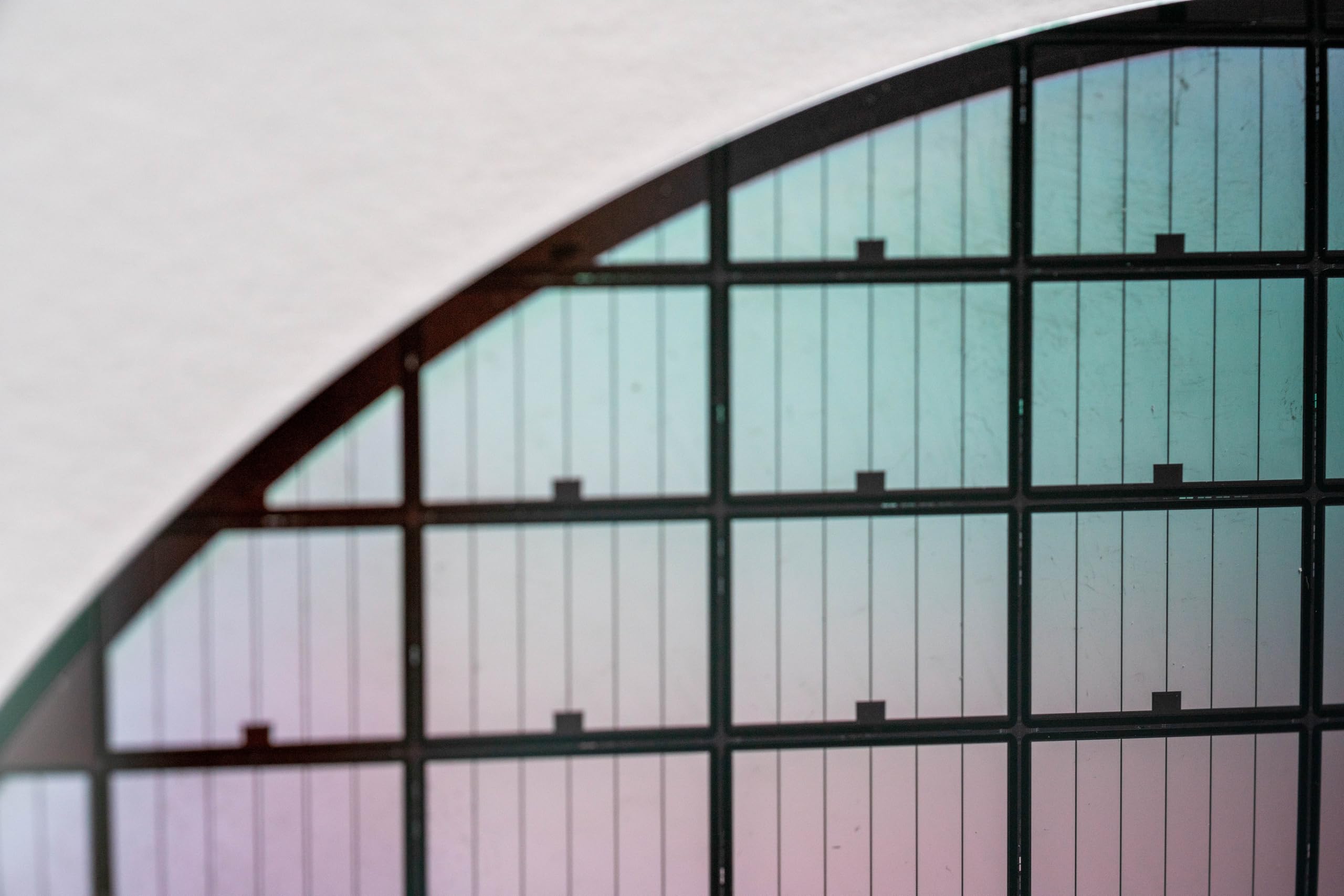 Real original parts silicon wafer display
