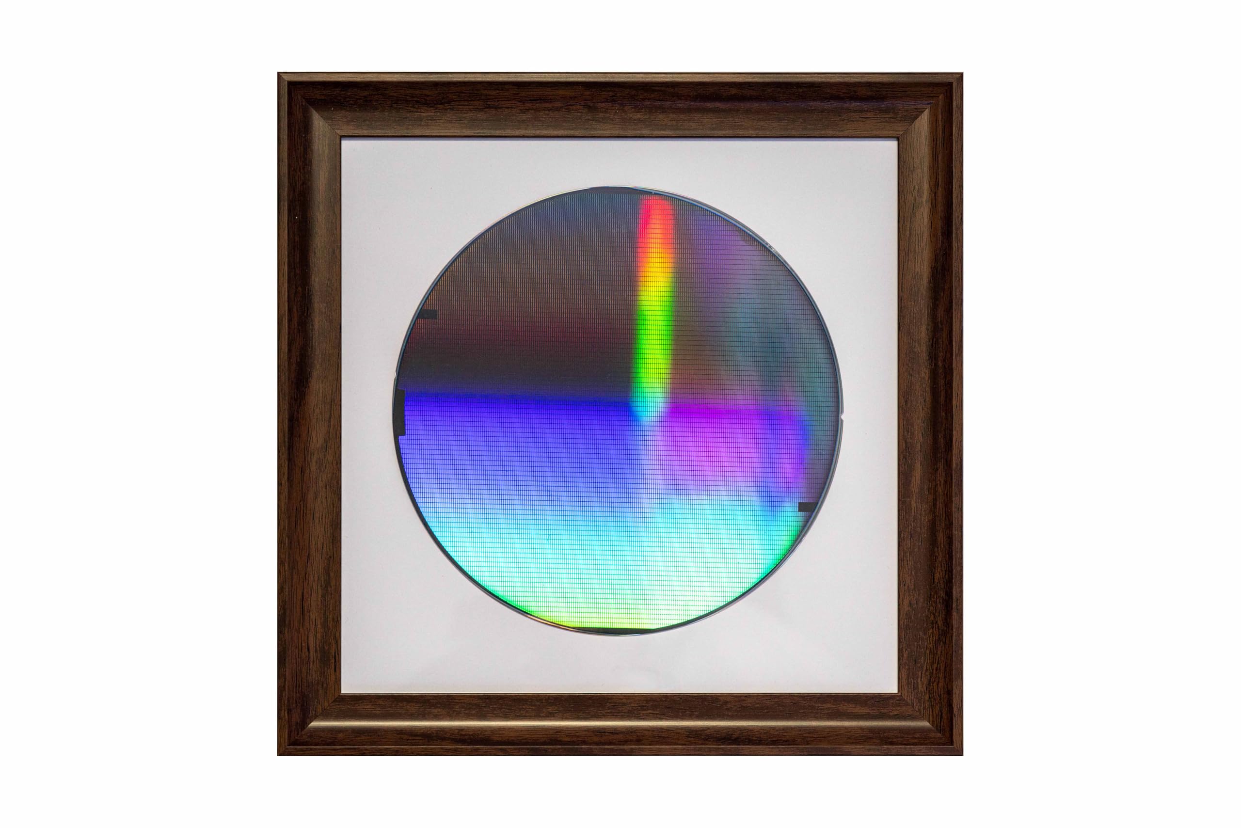 Silicon wafer for Intel CPU tech art 8in diameter