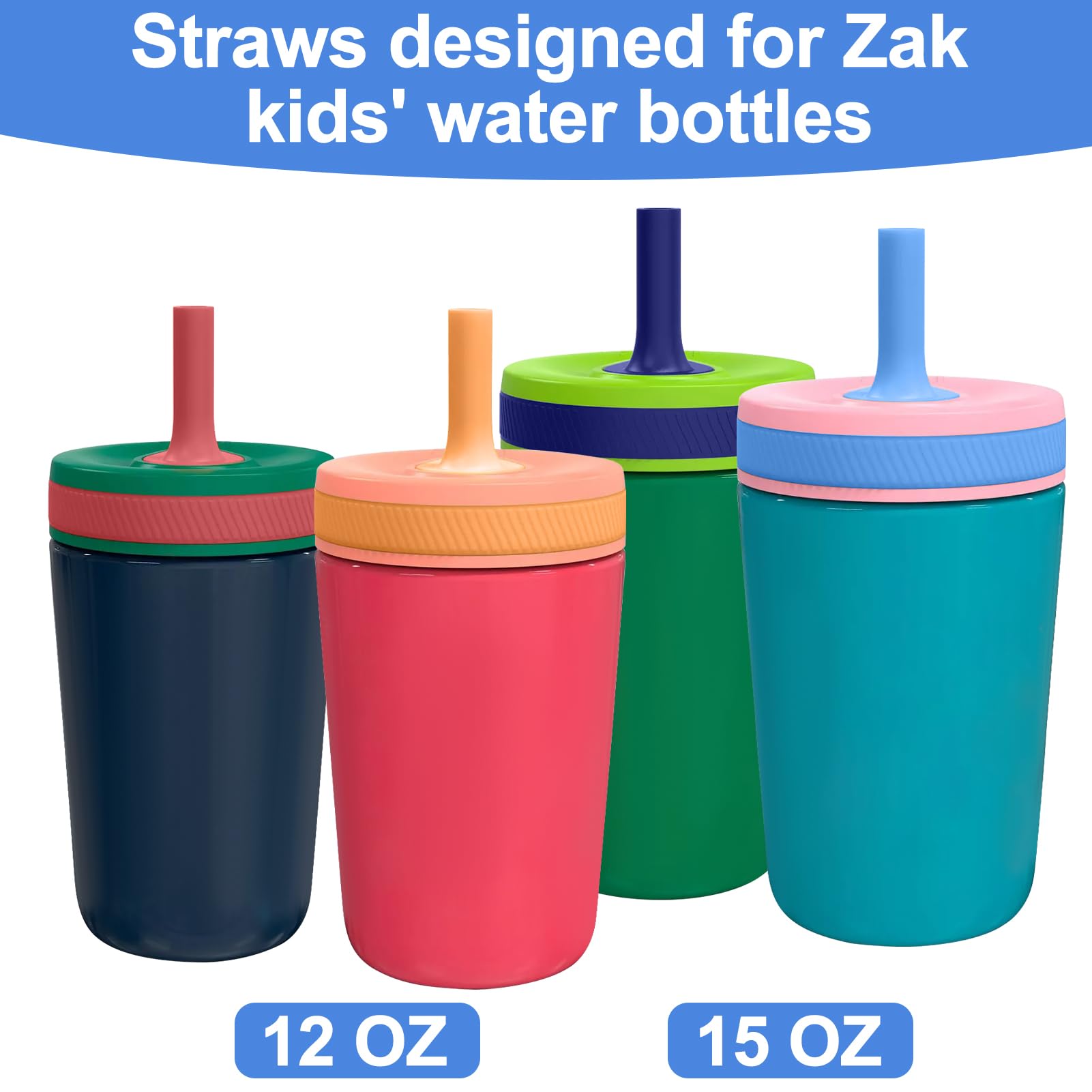 Straw cleaning brush included with Vodolo replacement straw