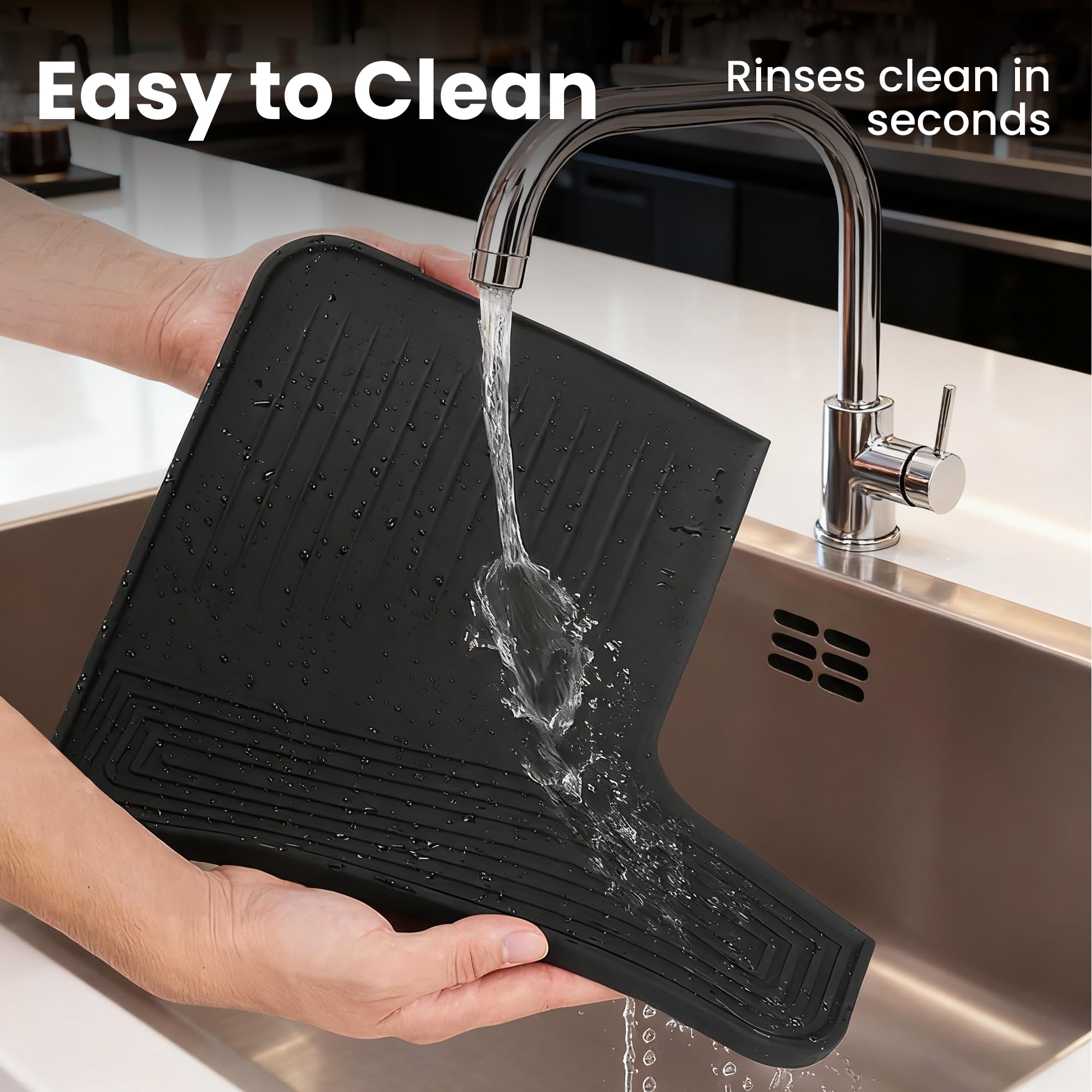 Non-slip heat-resistant silicone mat for Ninja Luxe