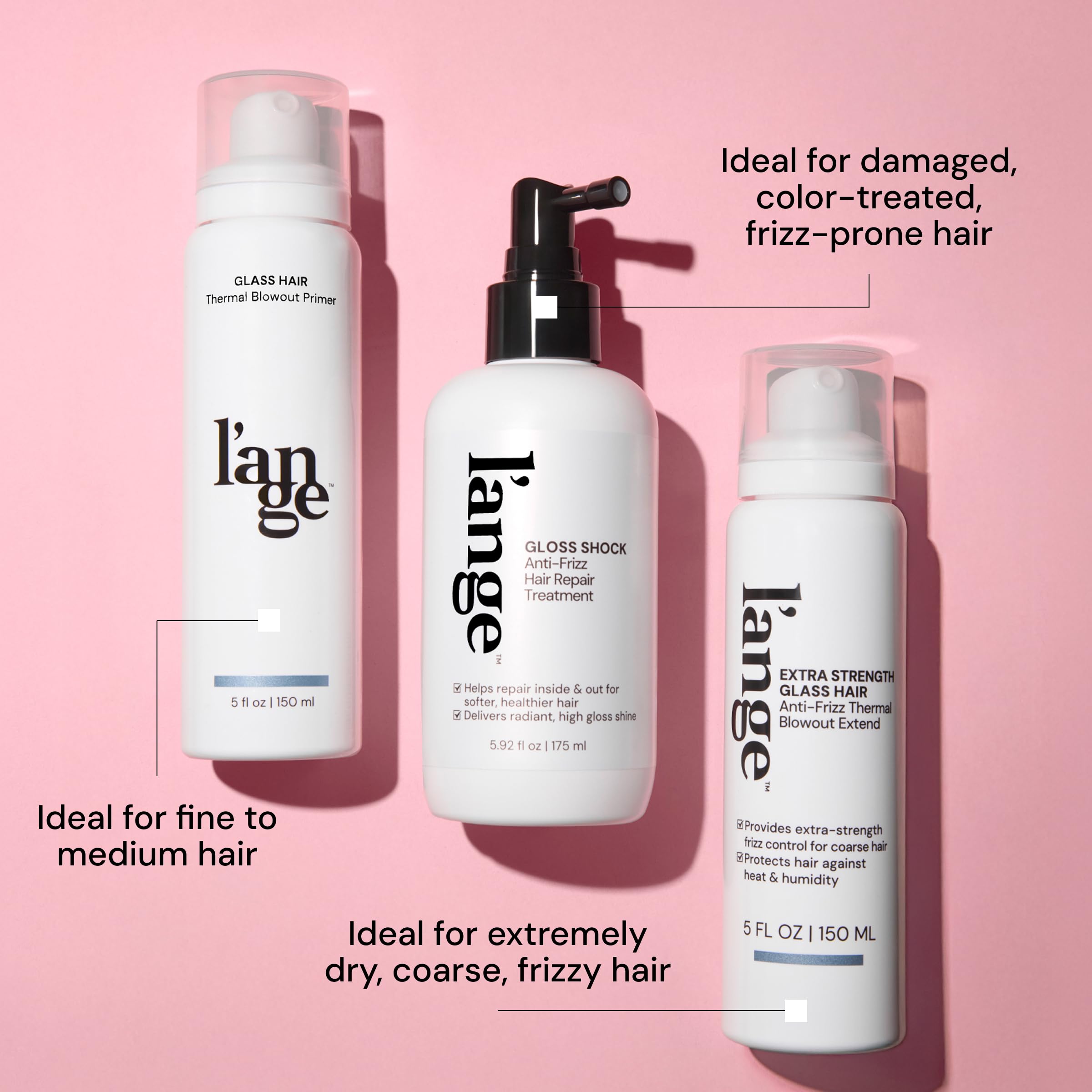 Gloss Shock lasting results up to 4 shampoos