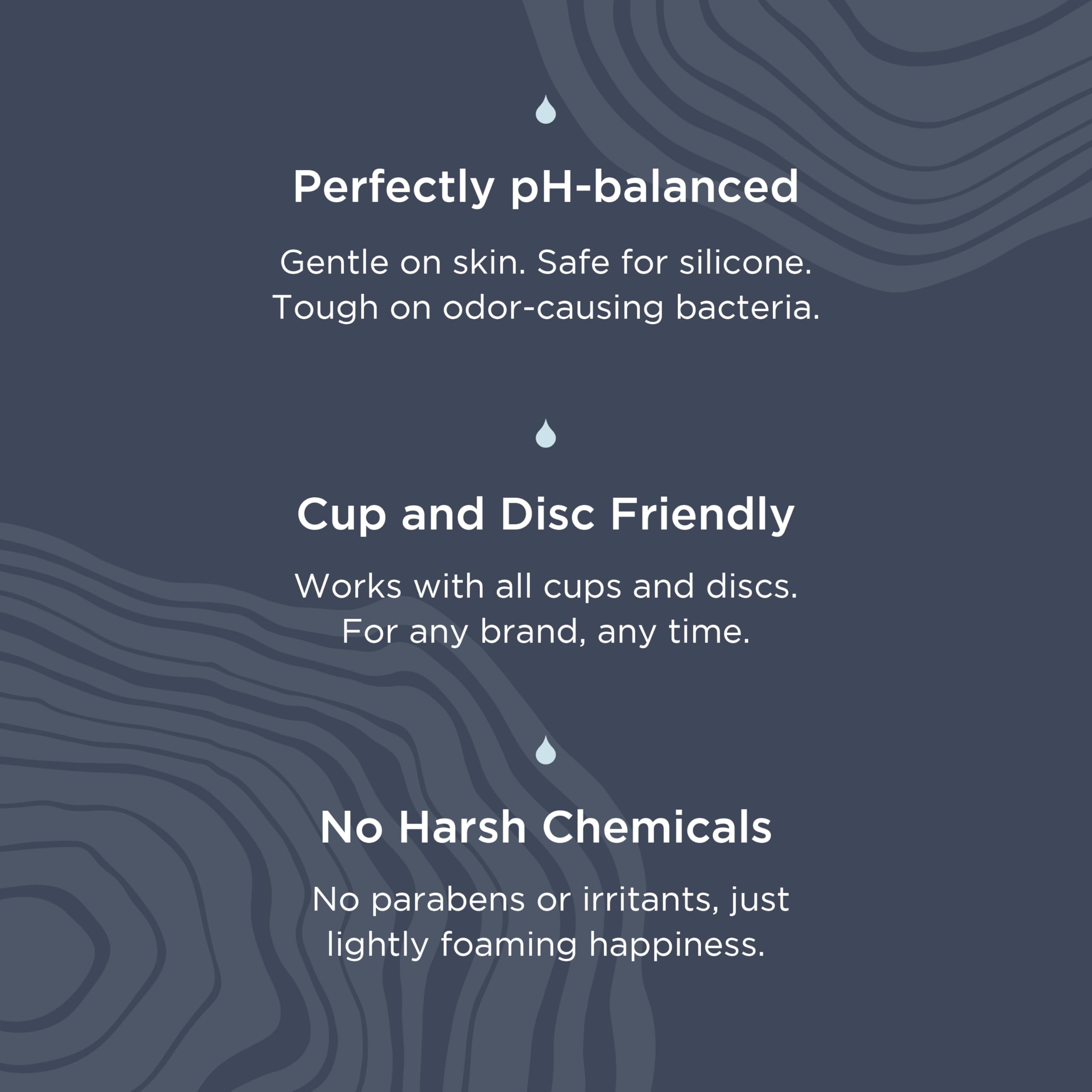 Safe for silicone cups and discs product description